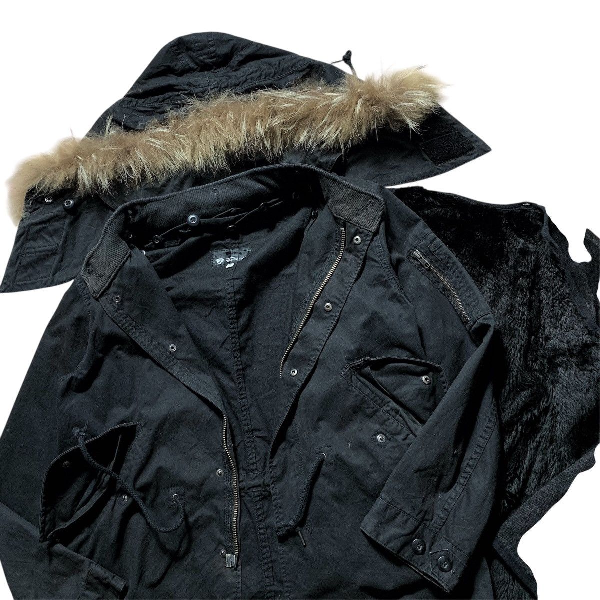 Vintage Tkmixpice M65 Fishtail Parka Fur Lgb Ifsix Vkeii Style Size US M / EU 48-50 / 2 - 13 Thumbnail