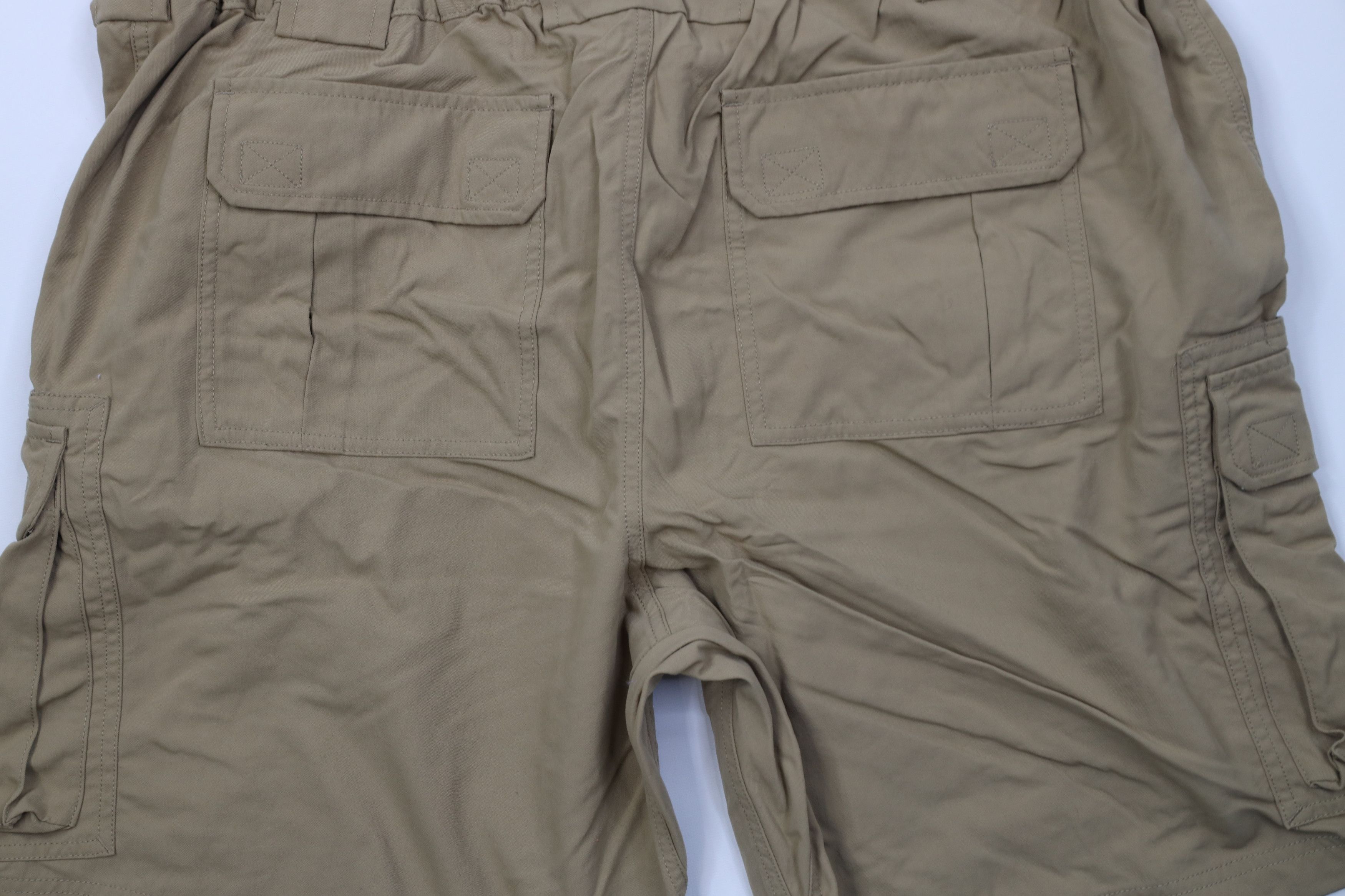 Duluth Trading Company Duluth Trading Co Dry On the Fly Cargo Shorts Beige Size US 38 / EU 54 - 10 Thumbnail