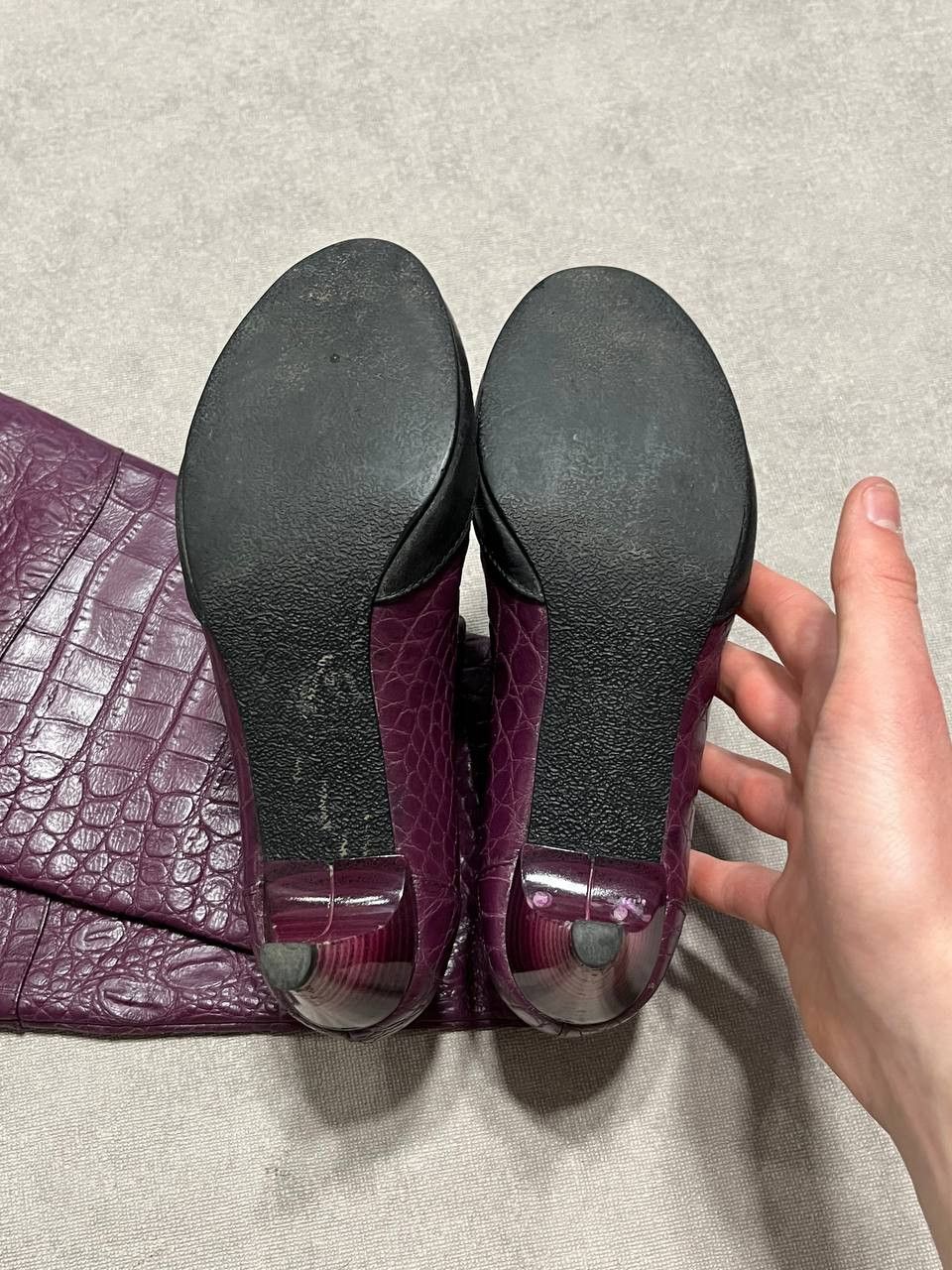 Roberto Cavalli Rare Roberto Cavalli Vintage Women`s Leather Heels Boots 37 Size US 7 / IT 37 - 16 Thumbnail