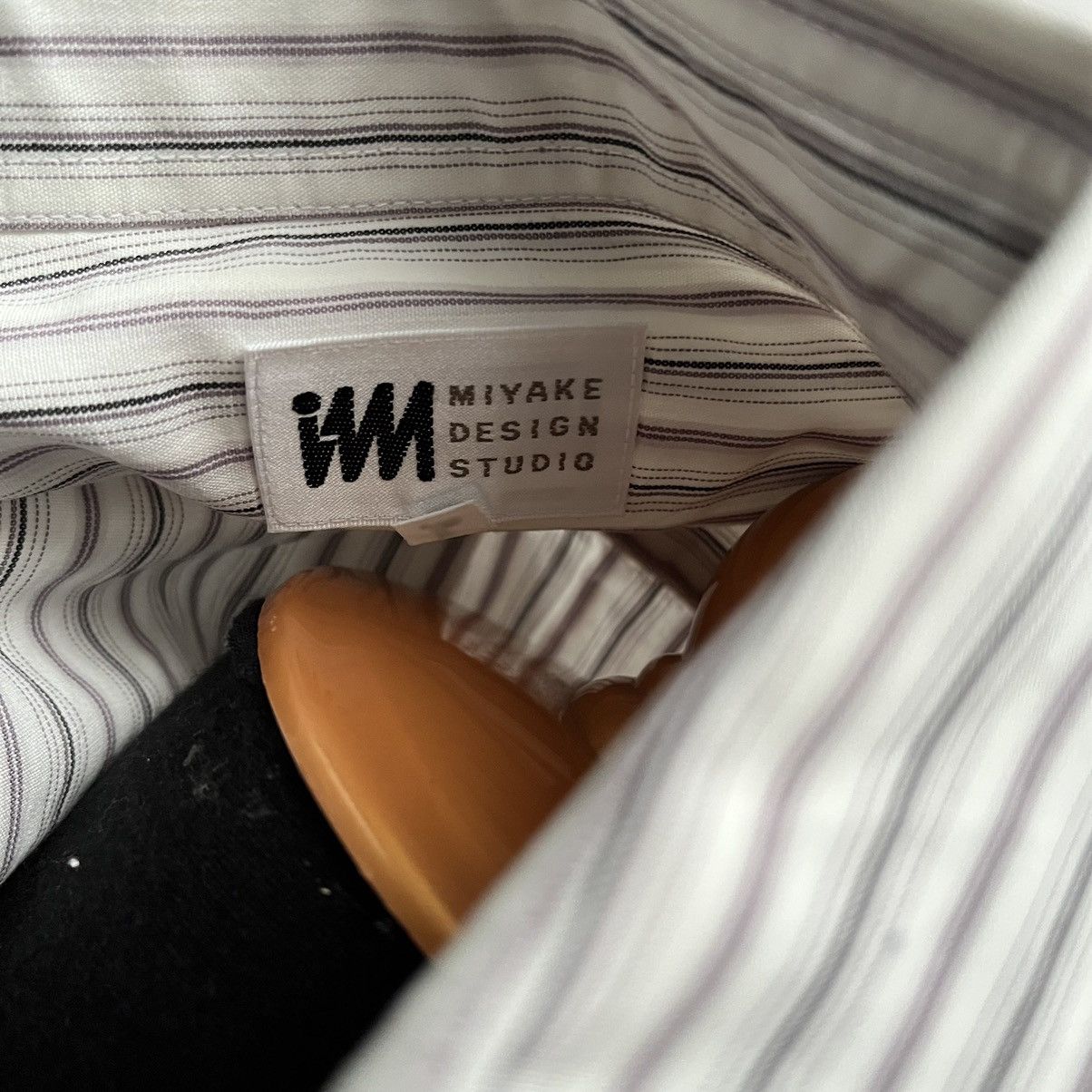 Issey Miyake Vintage 90s ISSEY MIYAKE Buttom Ups Shirt Striped Size US L / EU 52-54 / 3 - 4 Thumbnail