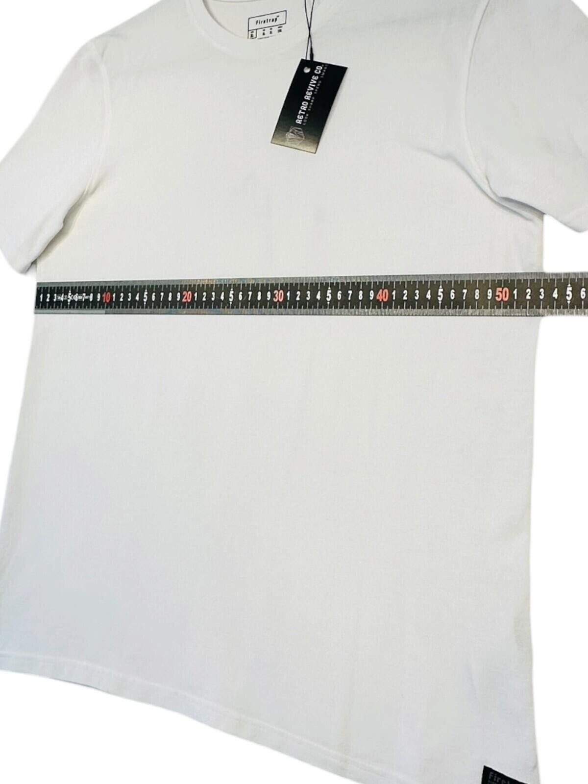 Firetrap Firetrap T-Shirt Men's UK Size XL White Short Sleeve Size US XL / EU 56 / 4 - 10 Thumbnail