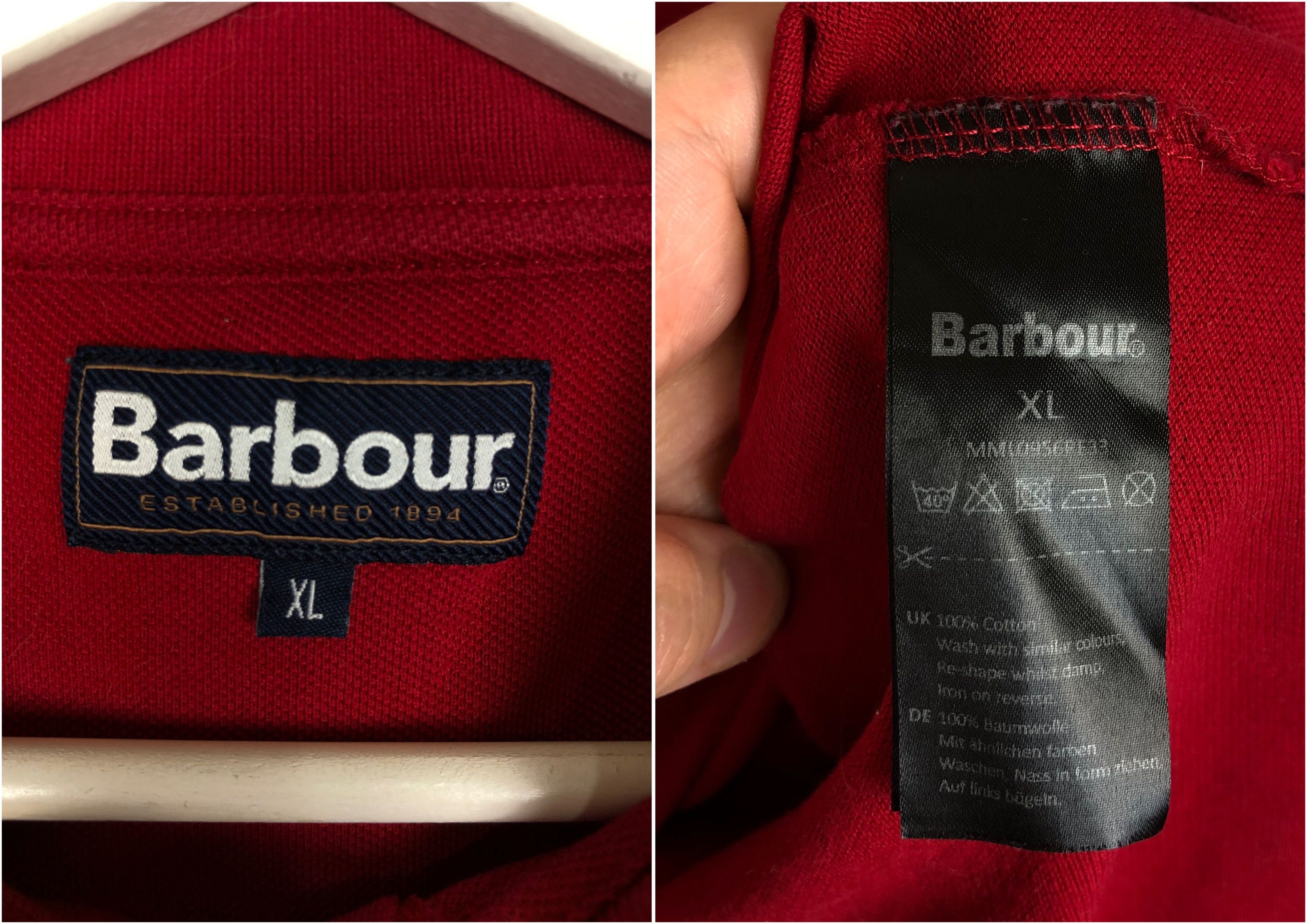 Barbour Barbour Basic Polo T-Shirt Small Logo Red size XL Size US XL / EU 56 / 4 - 8 Thumbnail