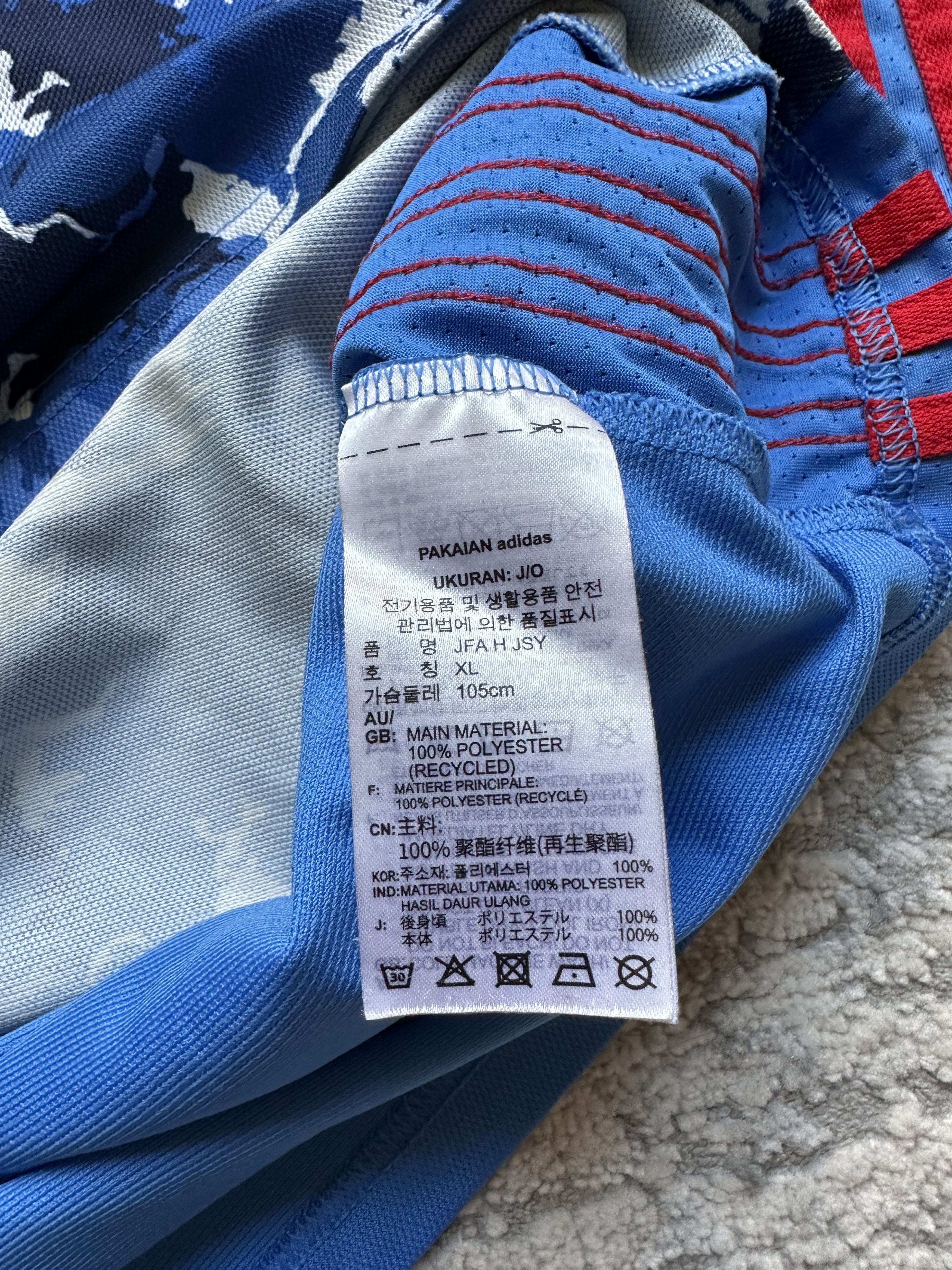 Adidas Adidas Japan Camo Jersey Size US L / EU 52-54 / 3 - 6 Thumbnail