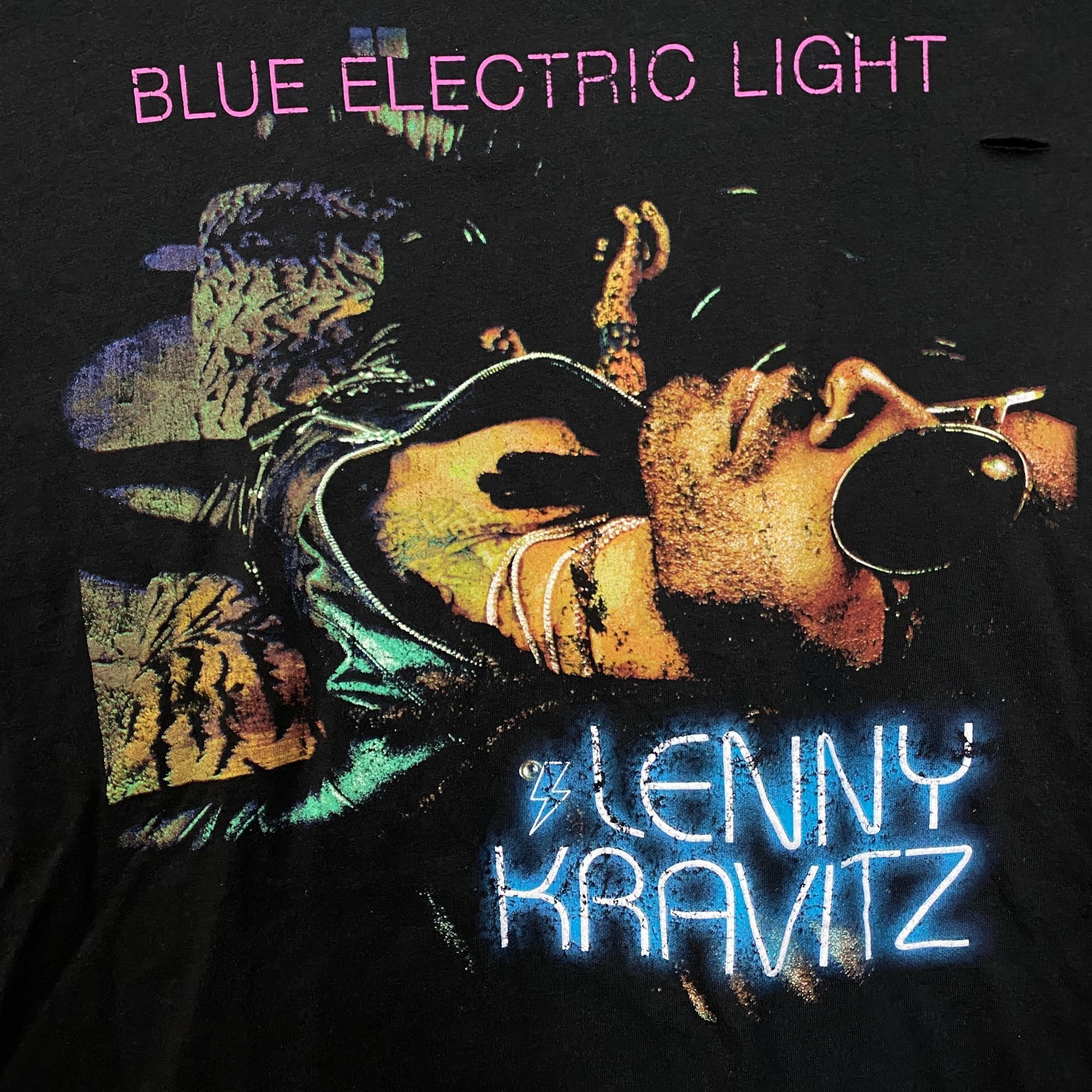 Other Lenny Kravitz "Blue Electric Light" Album Cover T-Shirt Medi Size US M / EU 48-50 / 2 - 2 Thumbnail