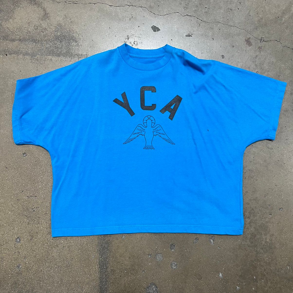 Pre-owned Yeezy Season Yeezy Yca T Shirt Sample In Blue
