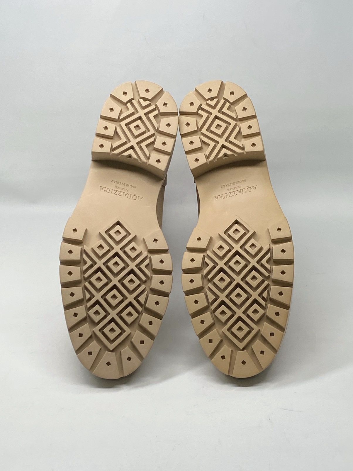 Aquazzura Aquazzura Saint Honore Leather Combat Booties size 36 Size US 6 / IT 36 - 14 Thumbnail