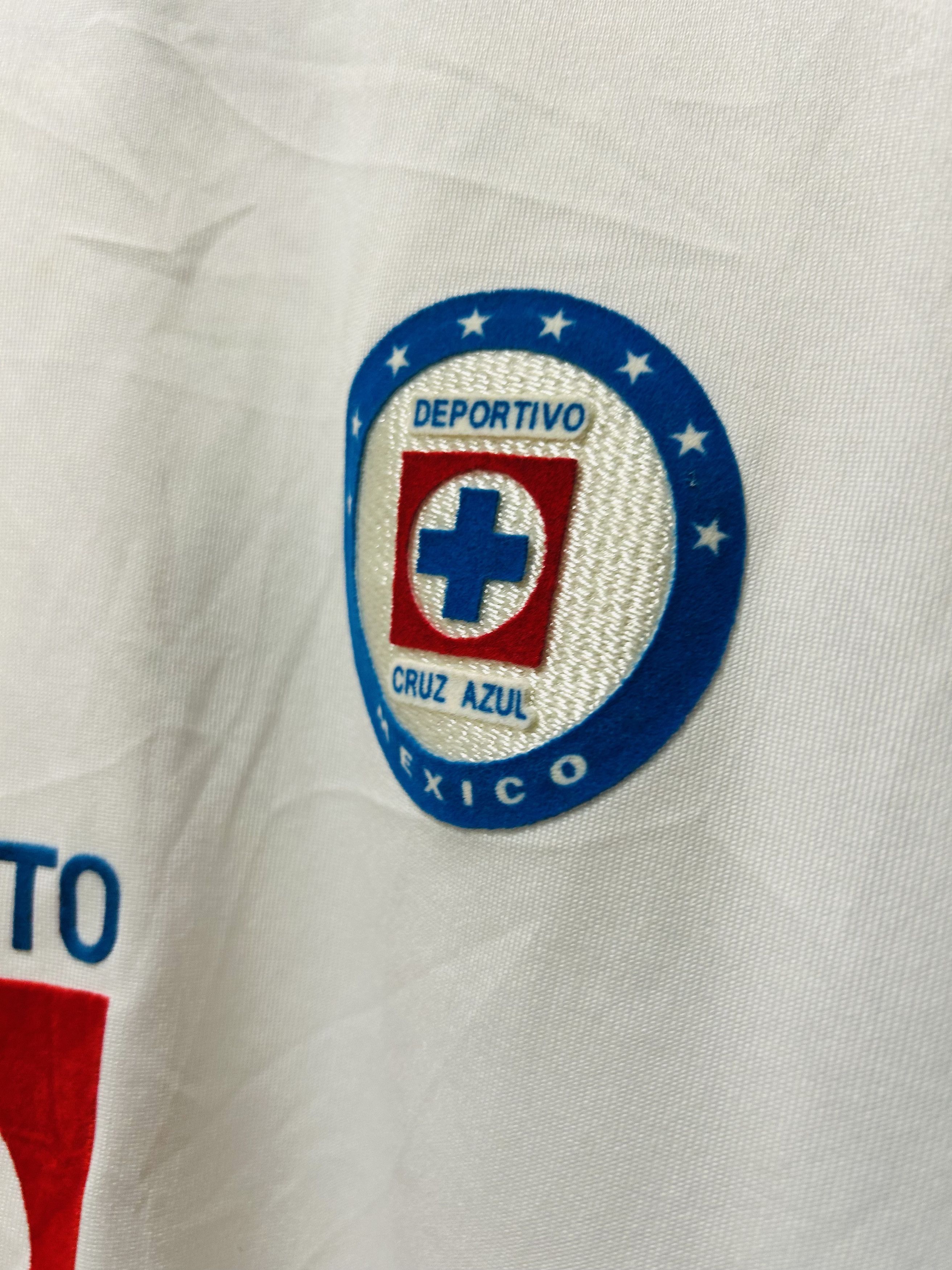 Vintage Cruz Azul 2008/09 away jersey Size US L / EU 52-54 / 3 - 6 Thumbnail