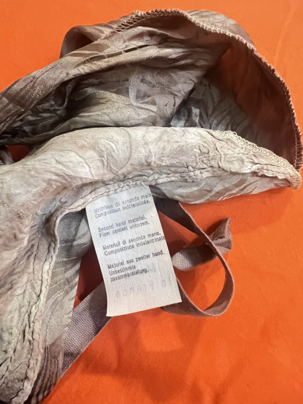 Maison Margiela MAISON MARGIELA scarf top P/E 1992 reedition 1994 Size ONE SIZE - 3 Thumbnail