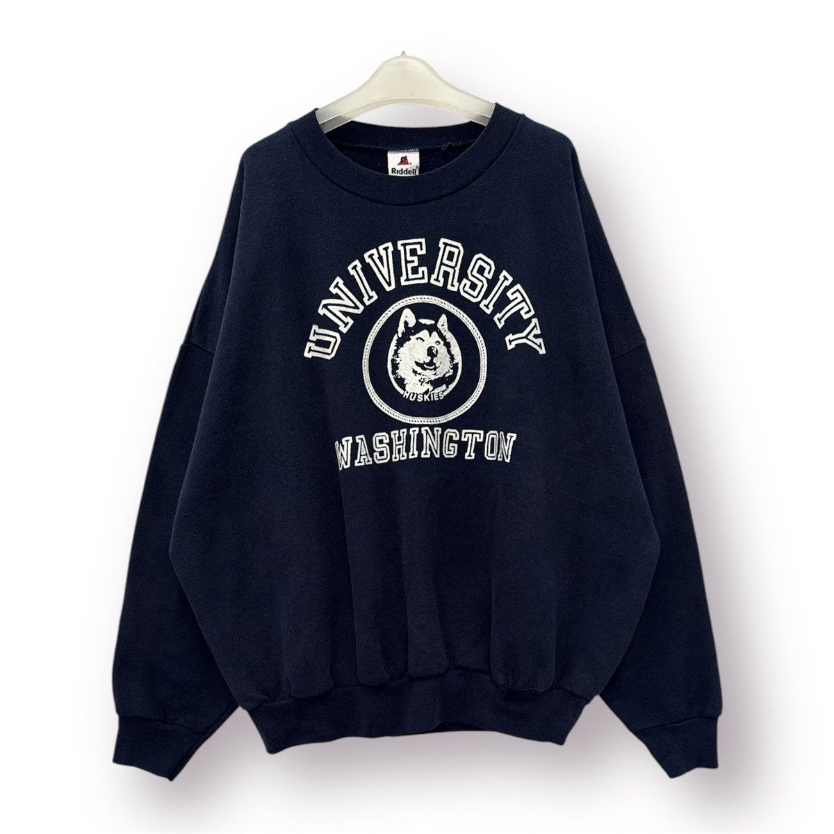 Riddell 🔥 90s Collection Washington University Oversize Sweat - XXL Size US XXL / EU 58 / 5 - 1 Thumbnail