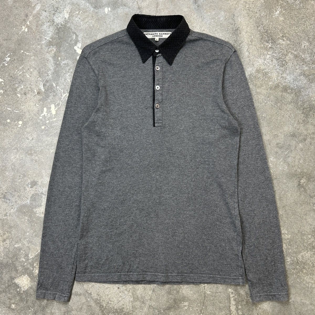 Katharine Hamnett London Katherine Hamnett London - Cut & Sewn Polo Size US S / EU 44-46 / 1 - 1 Thumbnail