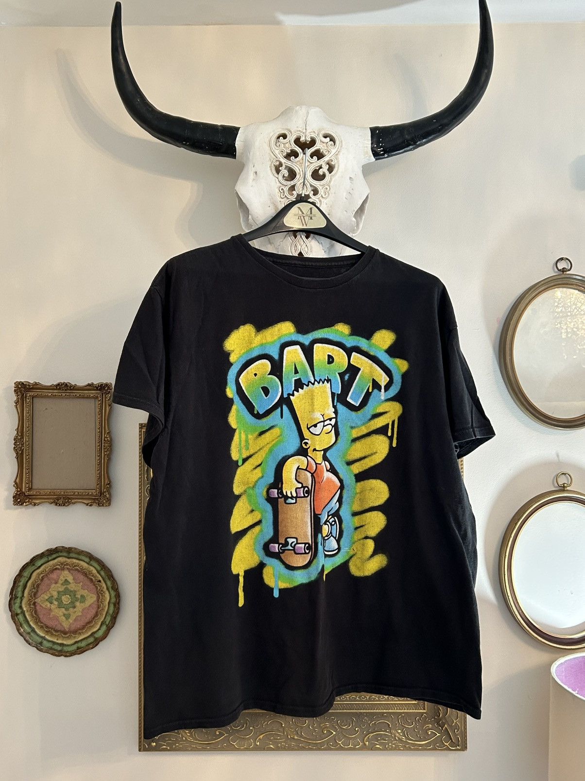 Other Classic Bart Simpson Spray Paint T-shirt Size US XL / EU 56 / 4 - 1 Thumbnail