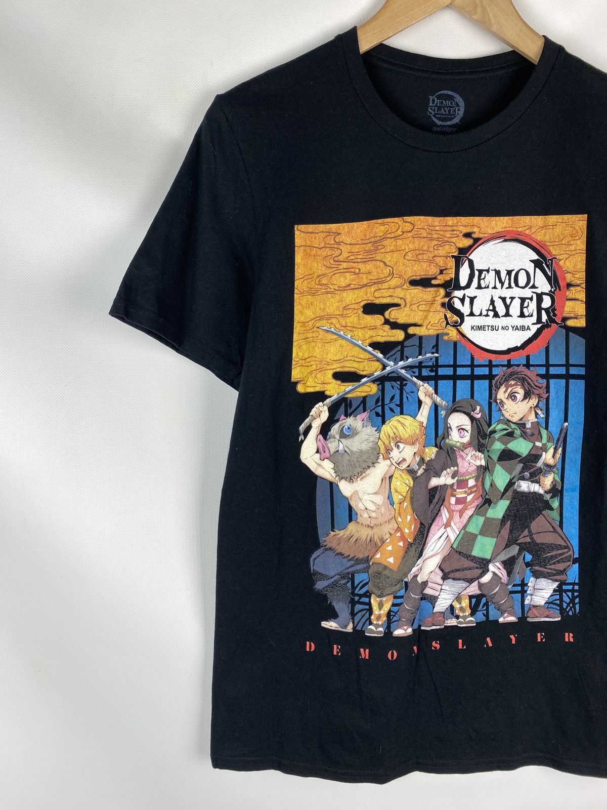 Anime Demon Slayer Kimetsu No Yaiba Poster Anime T Shirt Size S Size US S / EU 44-46 / 1 - 2 Thumbnail