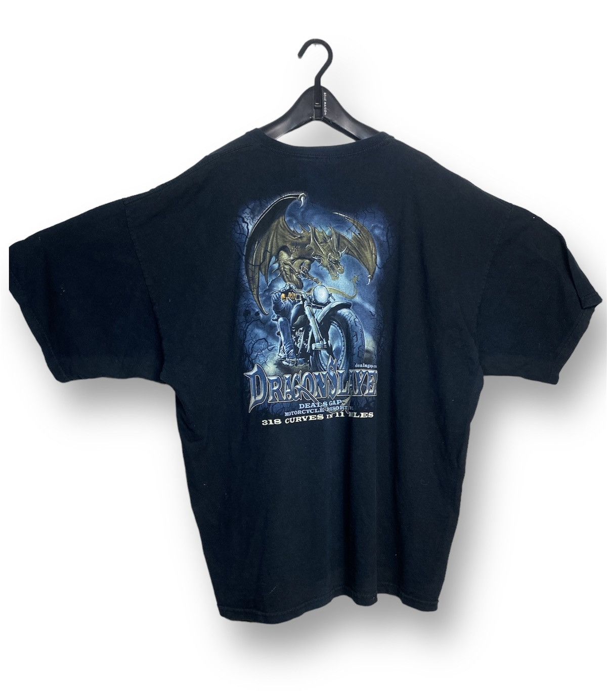 Vintage Vintage dragon slyer motorcycle shirt Size US XXL / EU 58 / 5 - 1 Thumbnail
