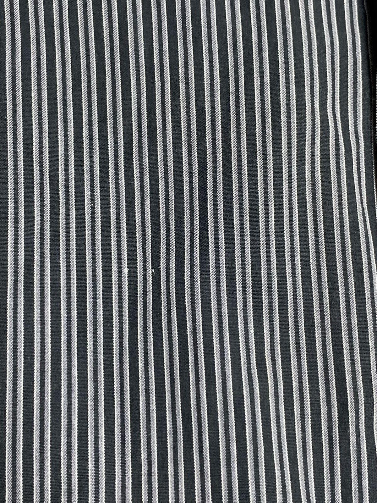 Thierry Mugler Vintage Thierry Mugler Striped Slim Snap Button Shirt Sz 40 Size US M / EU 48-50 / 2 - 15 Thumbnail