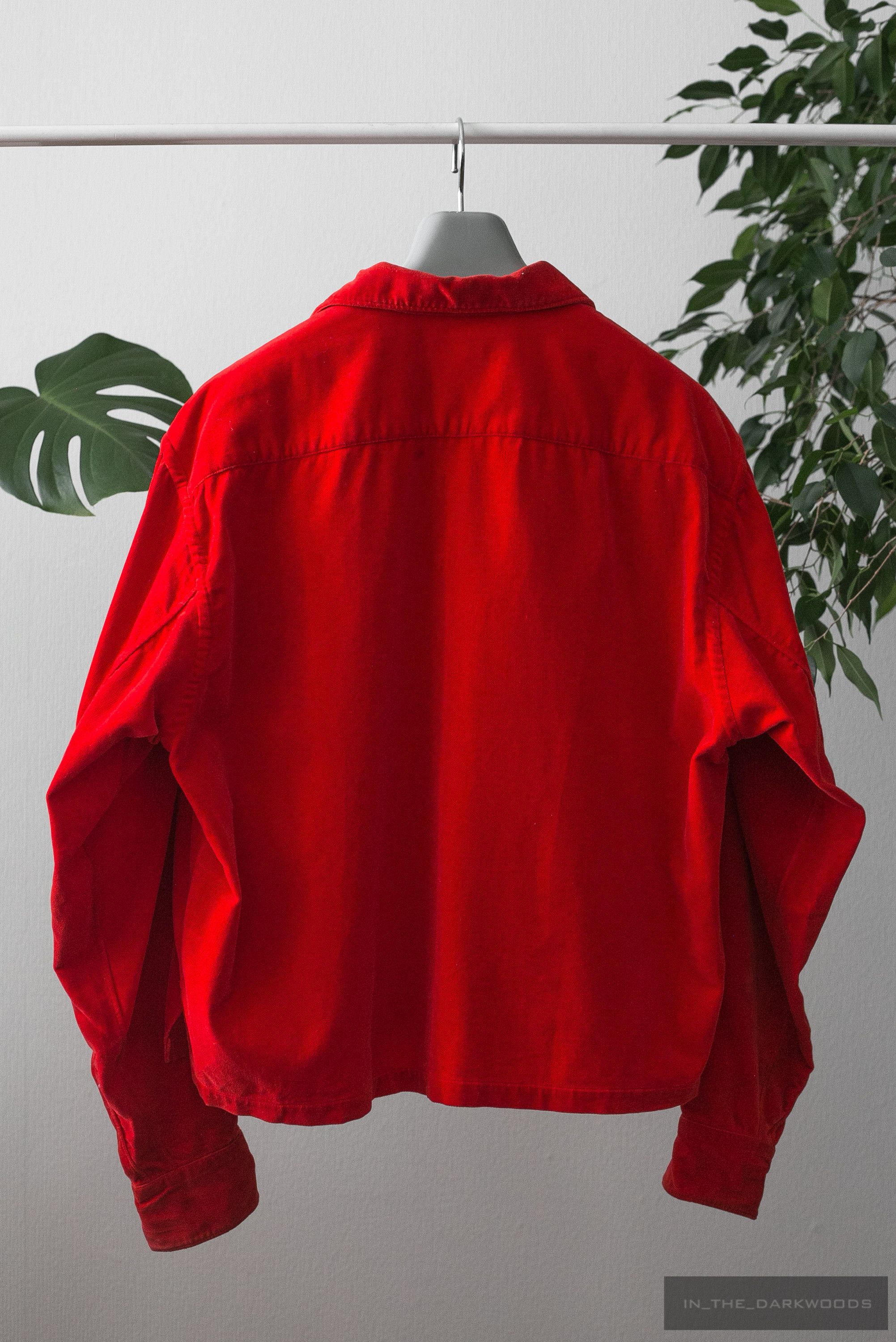 Comme des Garcons Homme Plus 1989AW cropped cotton velour shirt Size US S / EU 44-46 / 1 - 4 Thumbnail