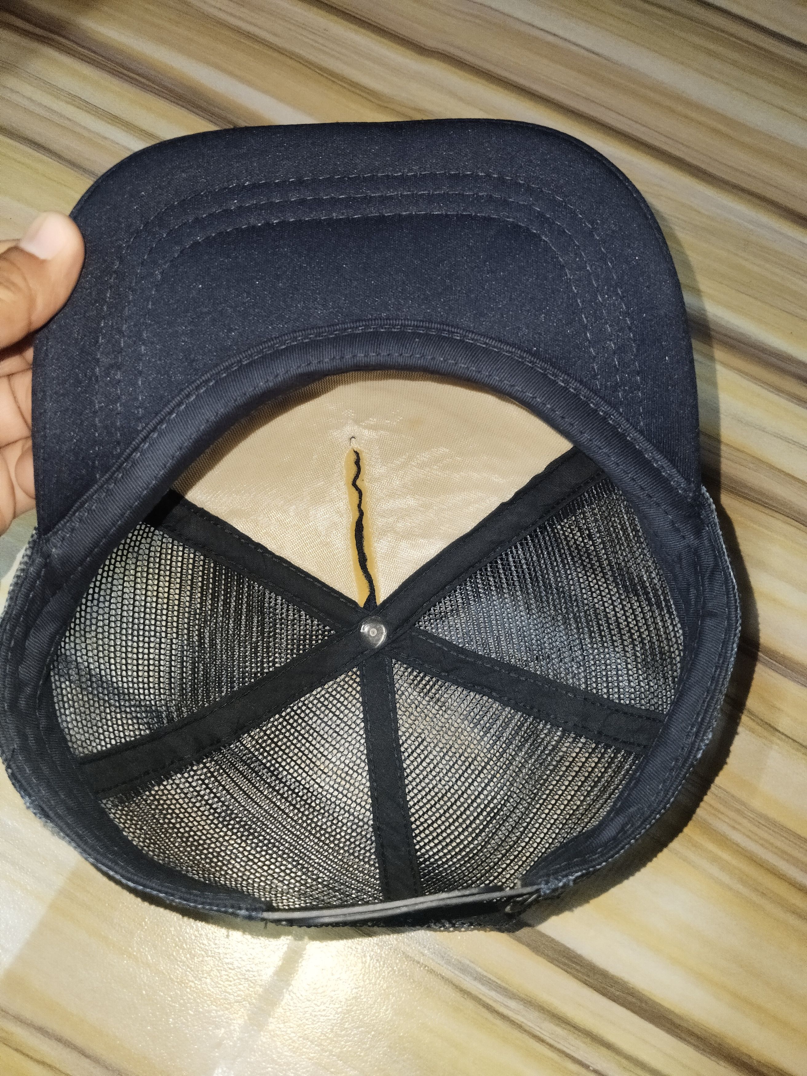 Beams Japan BEAMS Blue Navy Trucker Cap Size ONE SIZE - 6 Thumbnail