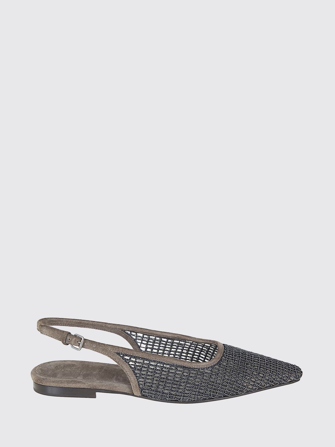 Brunello Cucinelli Brunello Cucinelli Ballet Flat Woman Brown Size US 7 / IT 37 - 1 Thumbnail