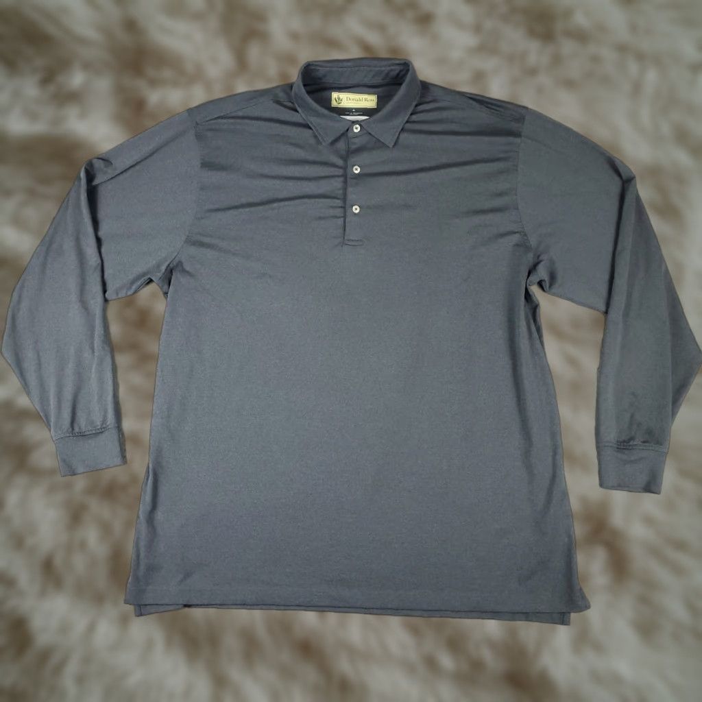 Vintage Donald Ross Polo Shirt Mens Size XL Gray Golf Long Sleeve Polo Shirt Mens XL Gray Donald Ross Golf Long Sleeve Polo Shirt Mens Gray XL Size US XL / EU 56 / 4 - 1 Thumbnail
