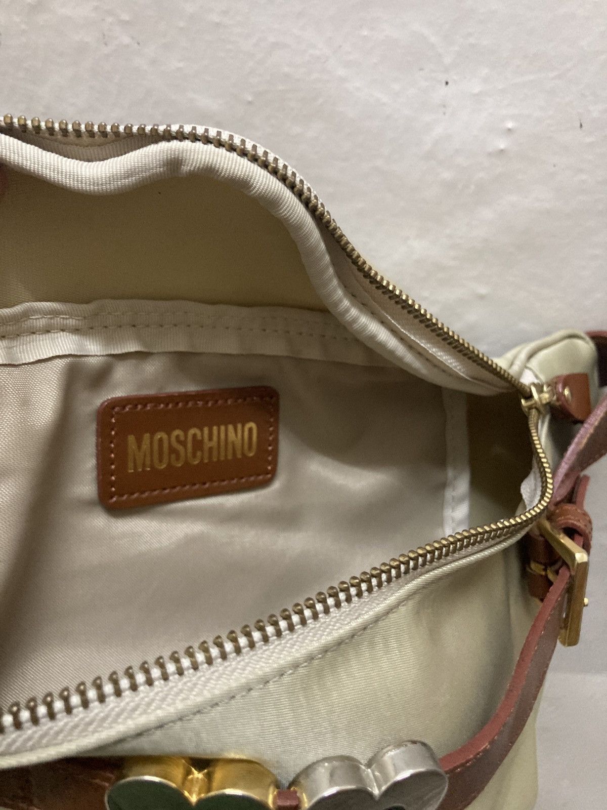 Designer × Moschino × Vintage MOSCHINO Waist Love Heart l Beige Japan Vintage Size ONE SIZE - 8 Thumbnail