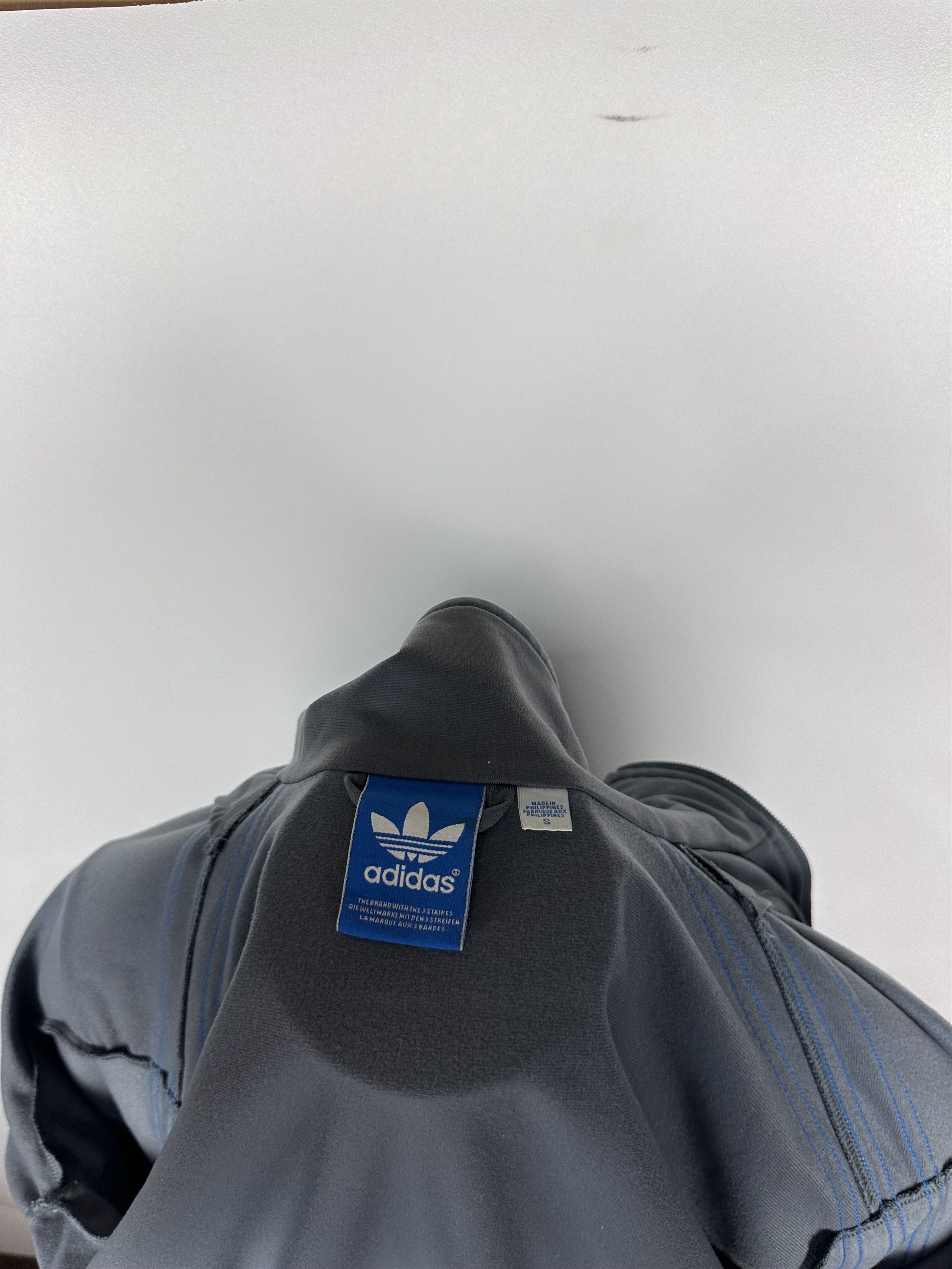 Adidas × Vintage Adidas Originals Gray Firebird Track Tracksuit Top Jacket Size US S / EU 44-46 / 1 - 11 Thumbnail