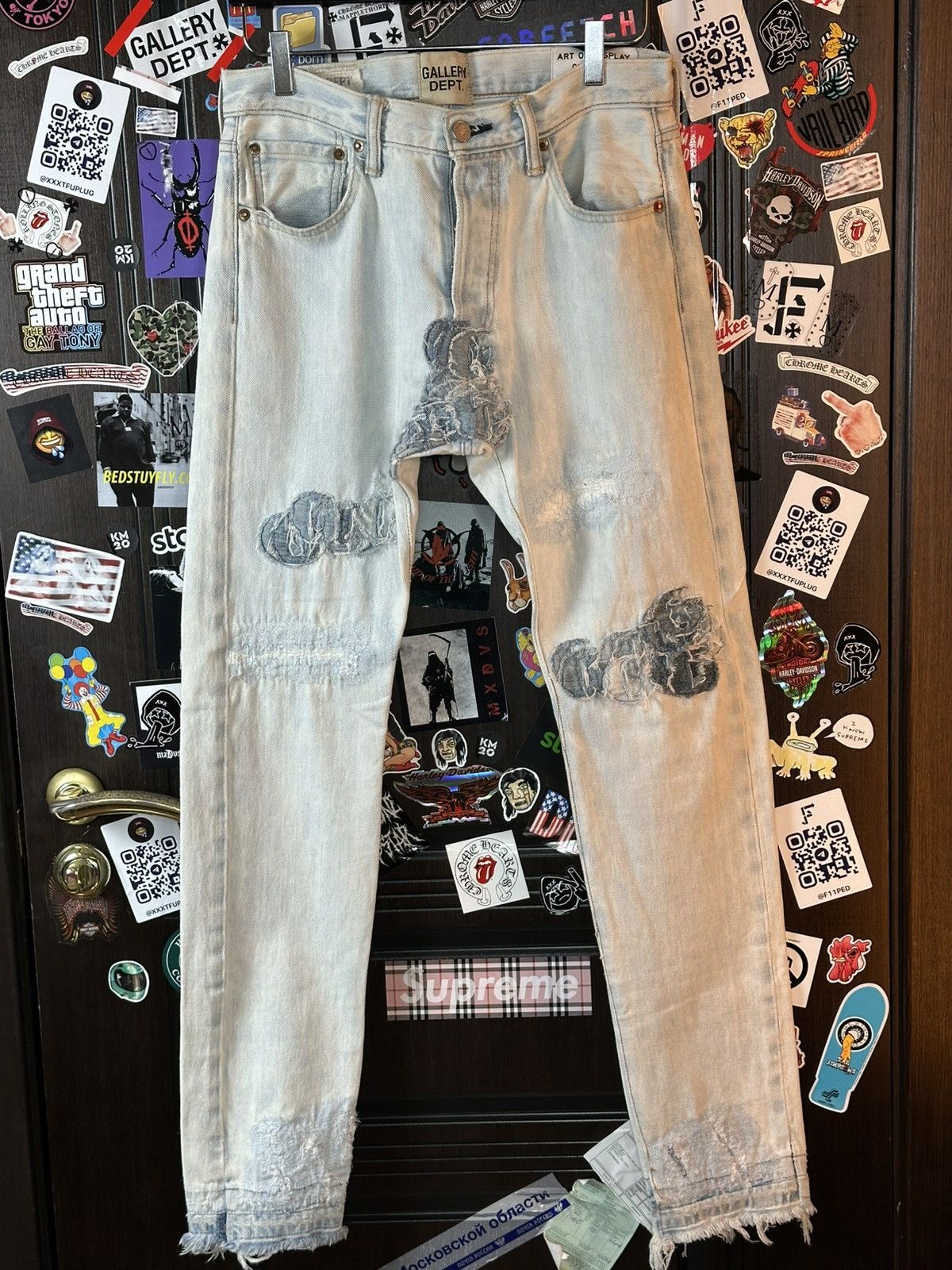 Gallery Dept. Gallery Dept 50+ Patches 1/1 Jeans Size US 28 / EU 44 - 2 Thumbnail