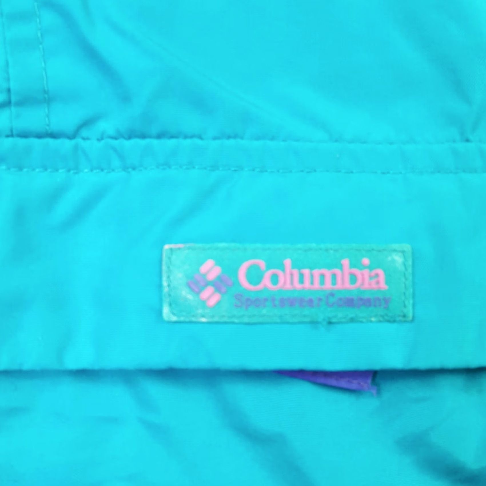 Etro VINTAGE Columbia Gizzmo Women's Jacket M Blue Zip Up Retro Ski Coat Size M / US 6-8 / IT 42-44 - 6 Thumbnail