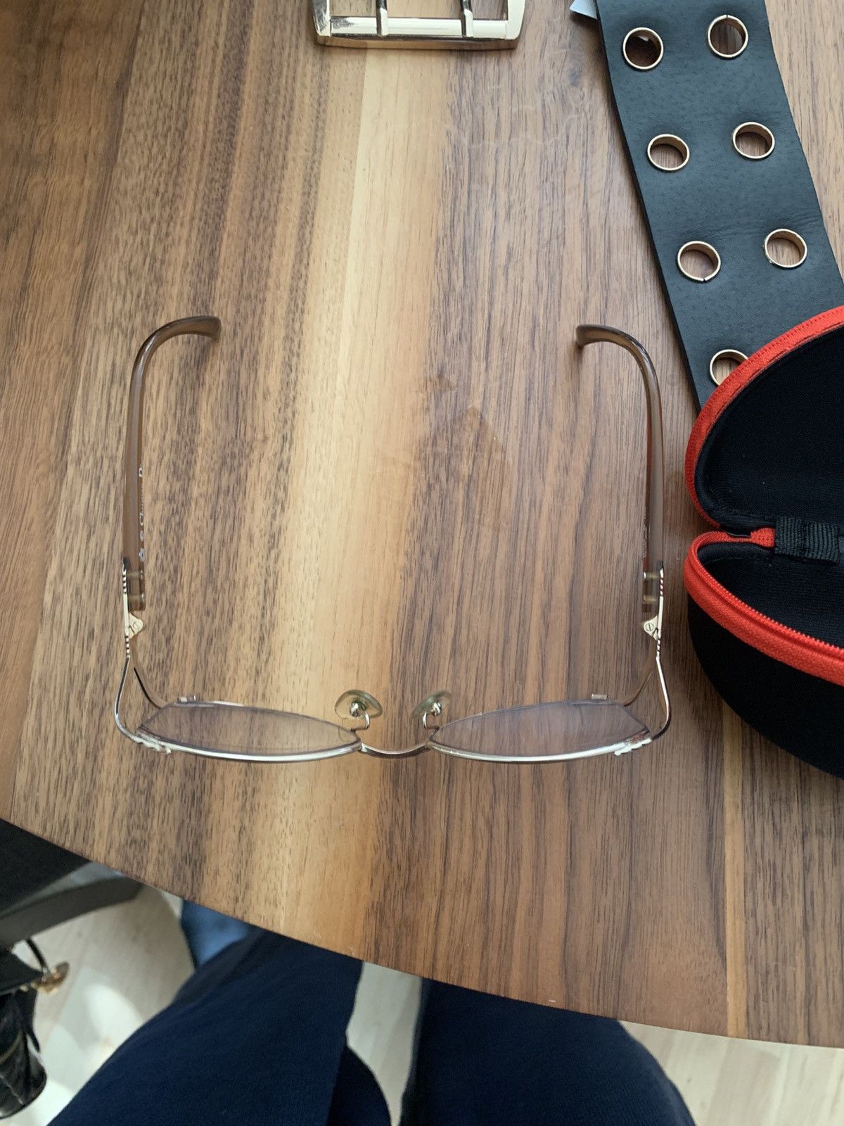 Dior × Vintage Vintage Christian Dior Non Prescription Glasses Size ONE SIZE - 4 Thumbnail