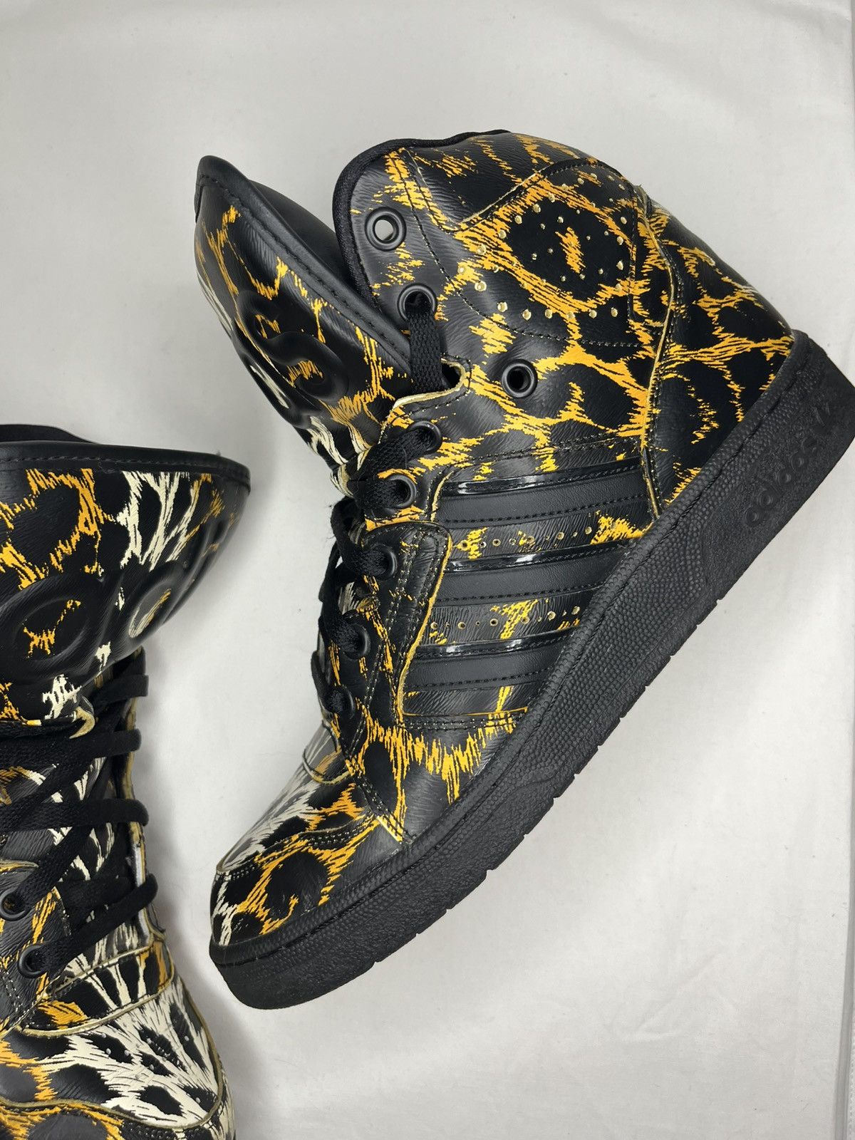 Adidas × Jeremy Scott Adidas X Jeremy Scott S/S 2014 JS Instinct Hi "Leopard" Size US 8.5 / EU 41-42 - 3 Thumbnail