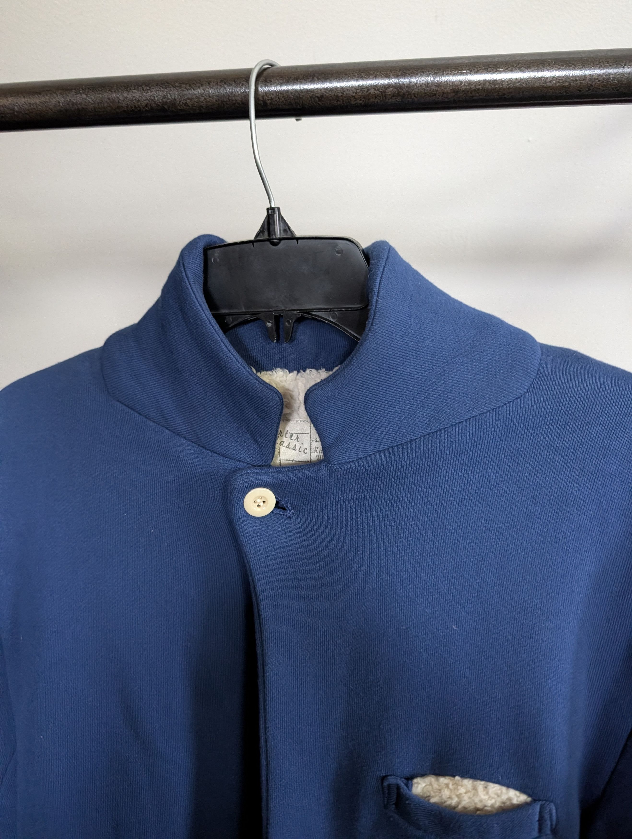 Porter PORTER CLASSIC Sherpa lined P.C. embroidery overcoat Japan Size US M / EU 48-50 / 2 - 12 Thumbnail