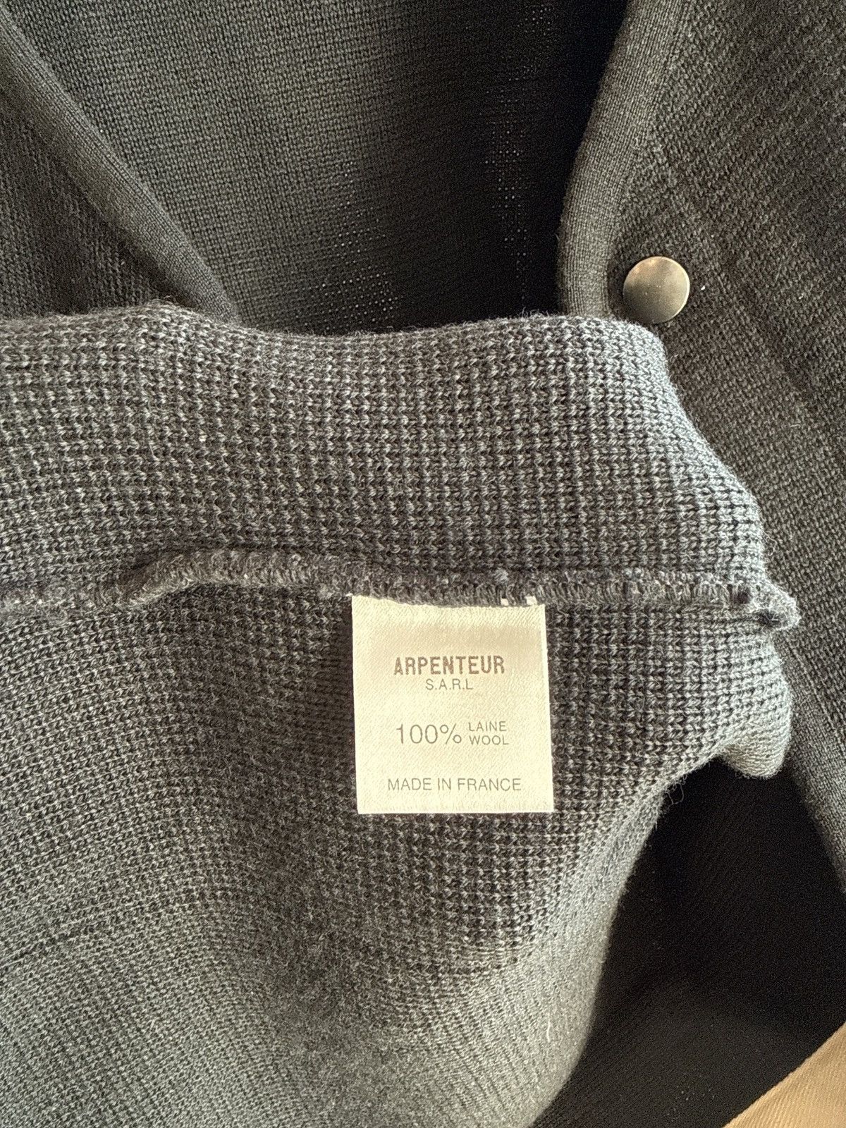 Arpenteur Arpenteur George Merino Wool Cardigan Midnight Size US L / EU 52-54 / 3 - 5 Thumbnail