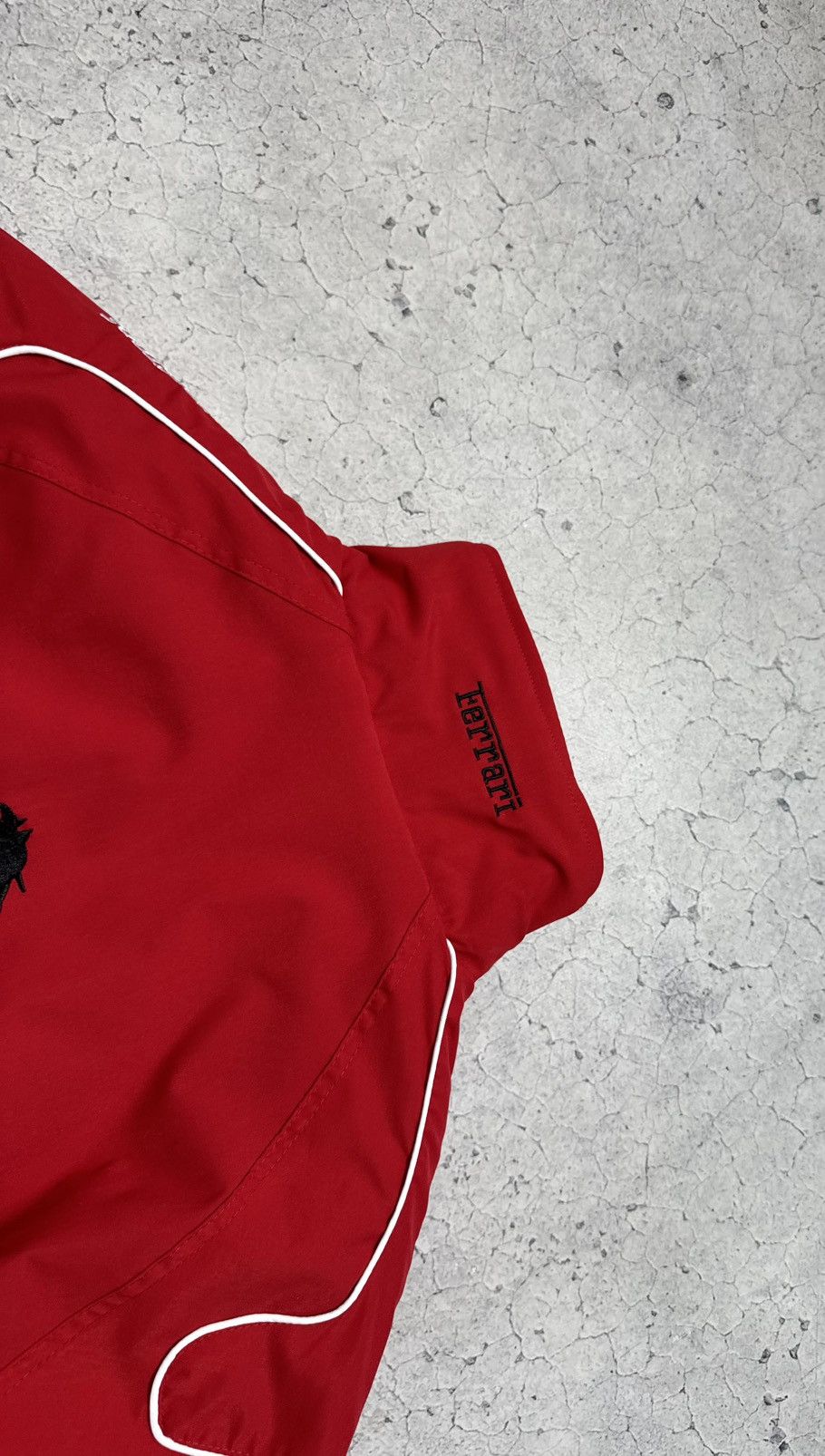 Ferrari Ferrari F1 Racing Bomber Jacket Hype Rare Big Logo Vintage Size US XL / EU 56 / 4 - 12 Thumbnail