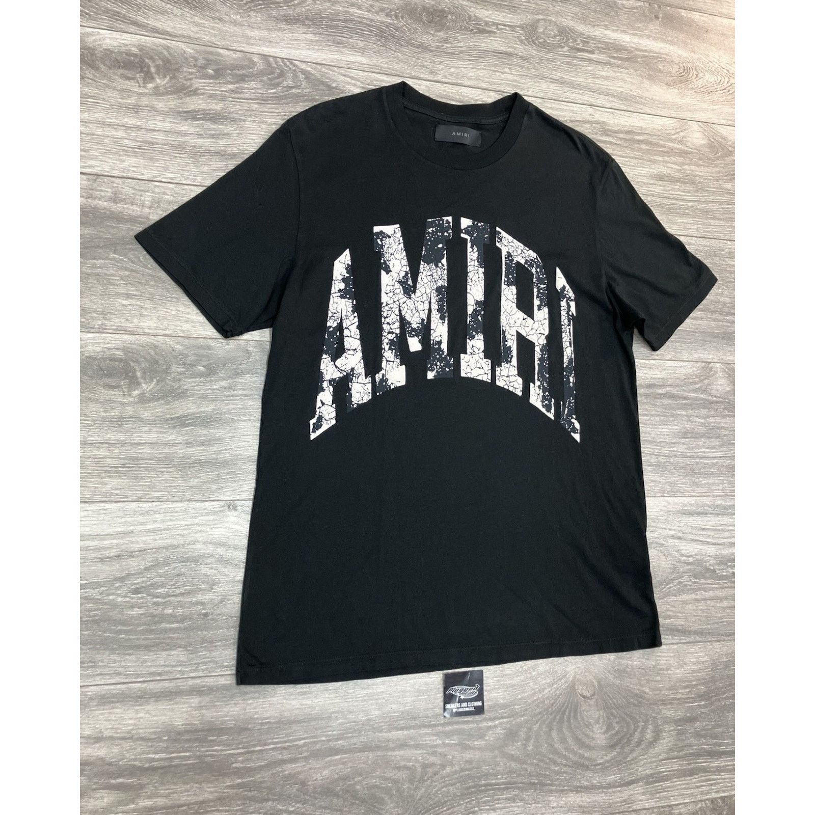 Amiri Amiri Collegiate Logo Tee ' Black ' | GOOD CONDITION! Size US S / EU 44-46 / 1 - 2 Thumbnail