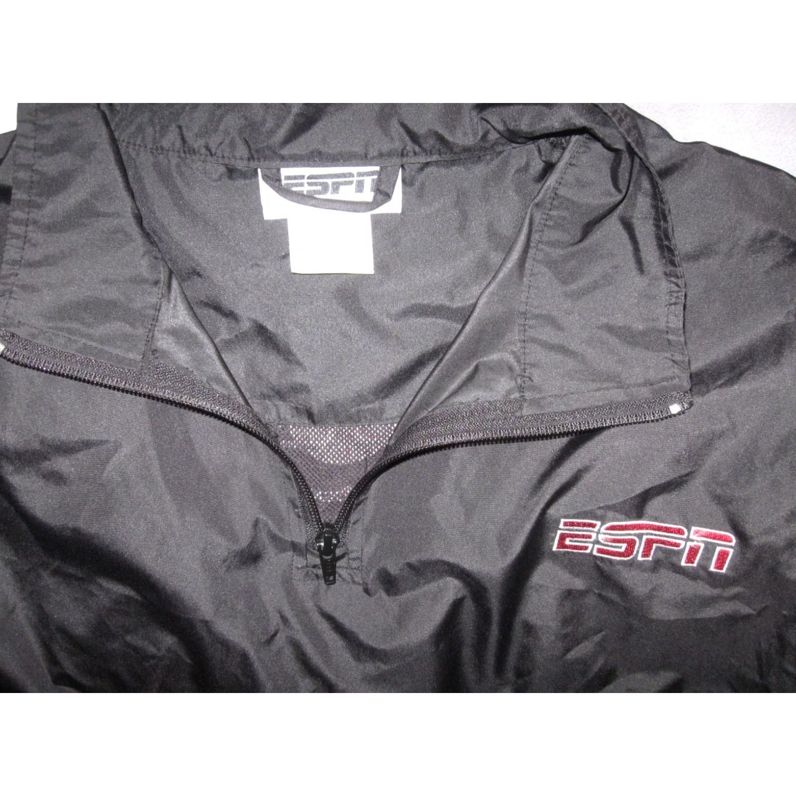 Vintage ESPN SPORTS CENTER 1/4 ZIP PULOVER TRACK JACKET WINDbreaker MEN'S 2XL VTG Size US XXL / EU 58 / 5 - 4 Thumbnail