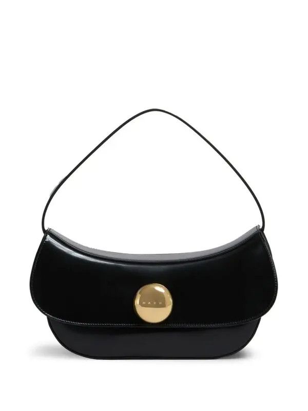 Marni o1w1db11125 Size :OS /Leather Shoulder Bag in Black Size ONE SIZE - 1 Thumbnail