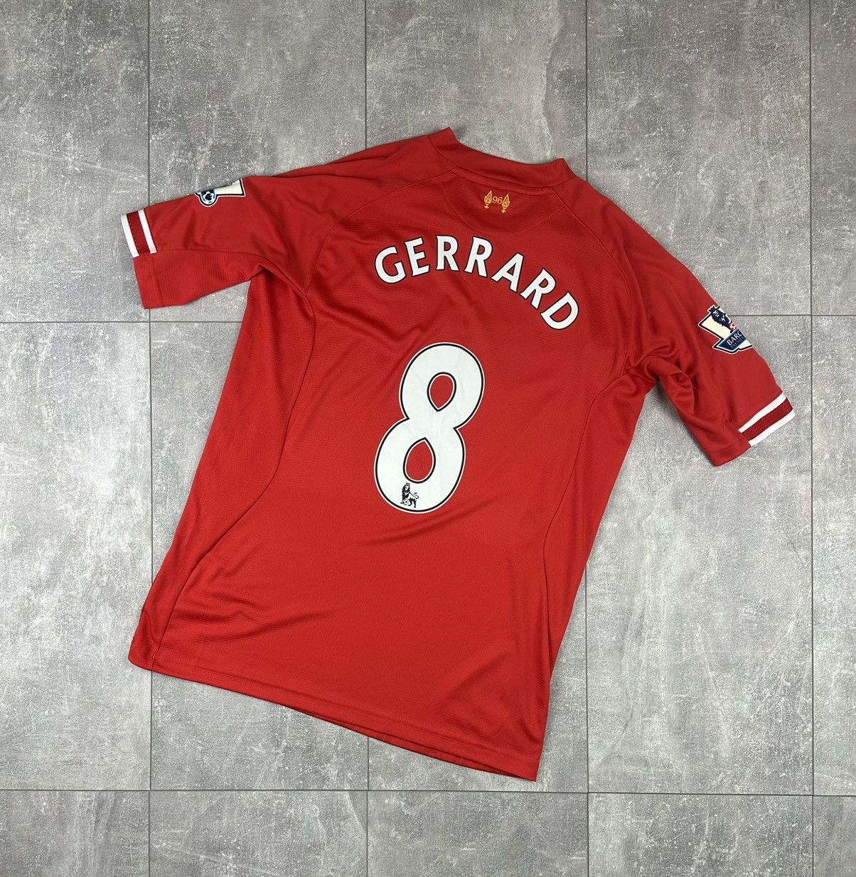 Warrior Warrior Liverpool FC 2013/14 Home Soccer Jersey #8 Gerrard Size US L / EU 52-54 / 3 - 2 Thumbnail