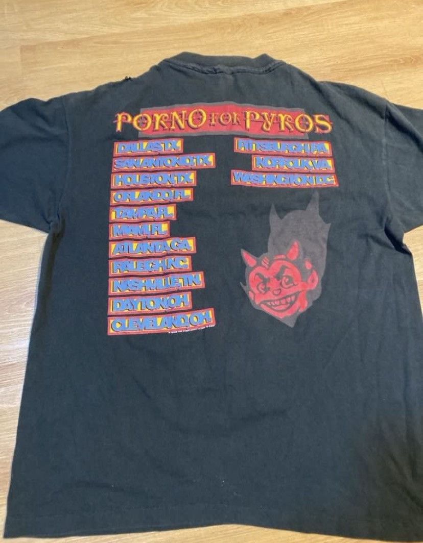 Band Tees Vintage porno for pyros 90s Size US L / EU 52-54 / 3 - 3 Thumbnail