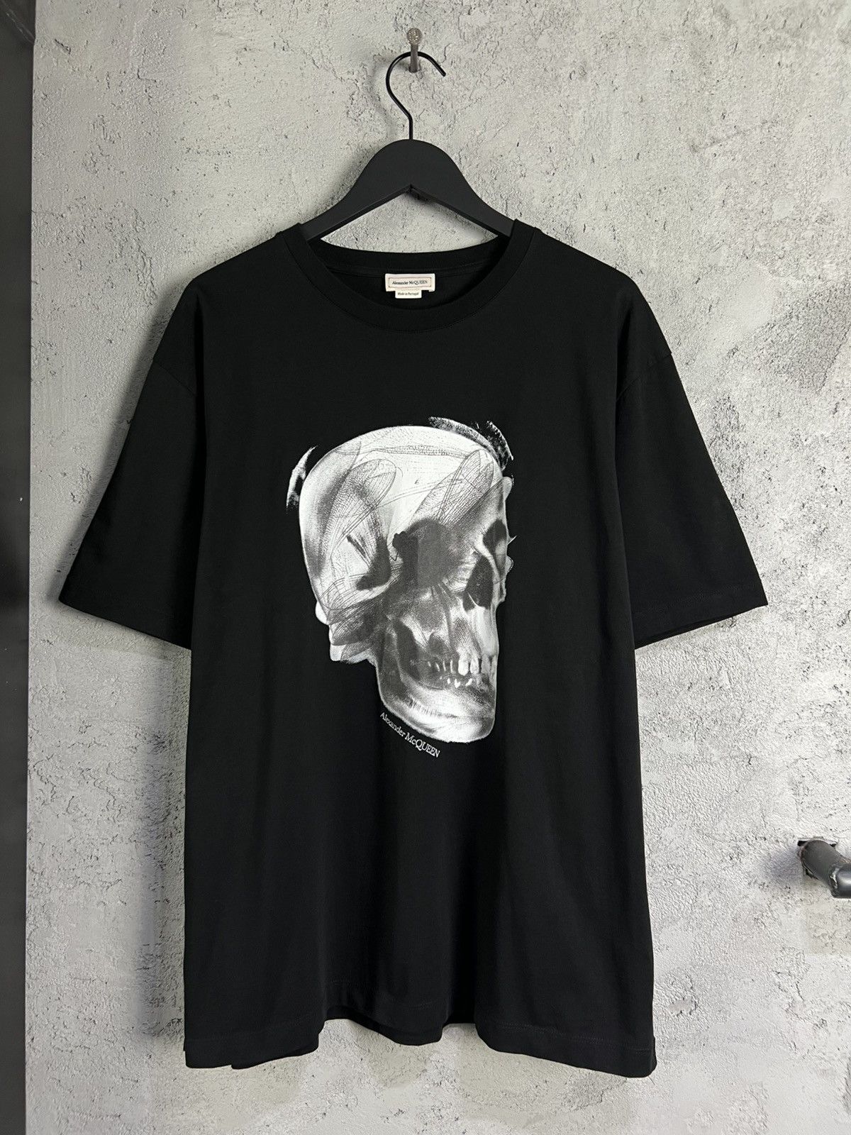 Alexander McQueen Alexander McQueen Men's Skull Black T-Shirt XL Size US XL / EU 56 / 4 - 1 Thumbnail