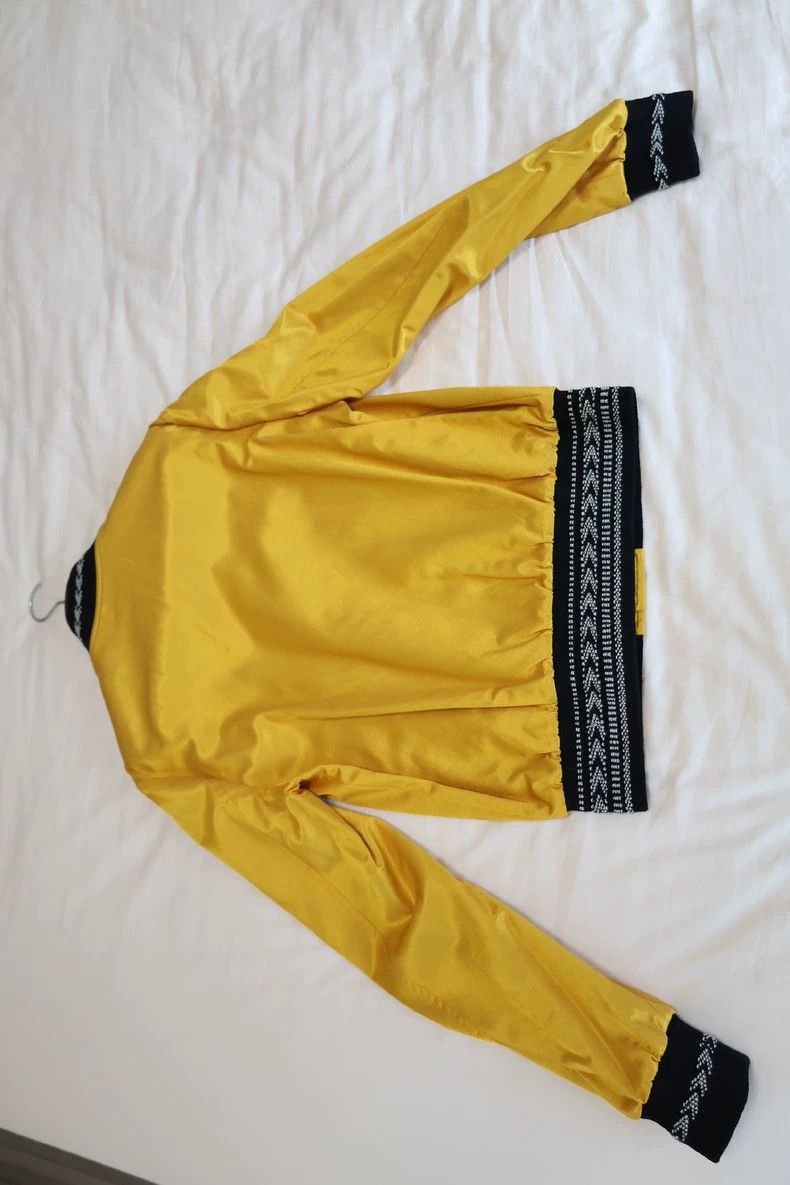 Saint Laurent Paris Saint Laurent Paris Yellow arrow patchwork baseball jacket- Size US M / EU 48-50 / 2 - 2 Thumbnail