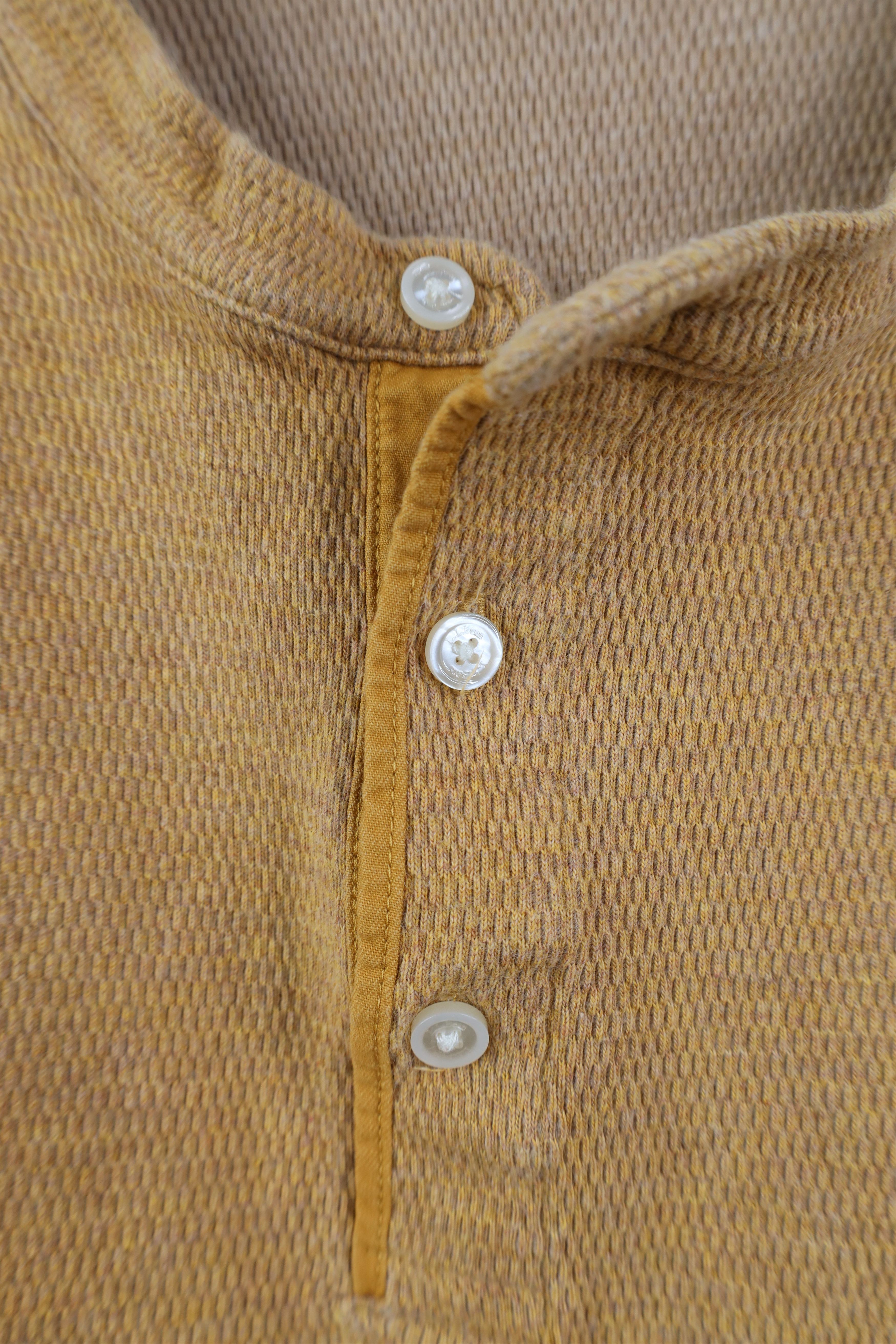 L.L. Bean Vintage LL Bean Waffle Knit Long Sleeve Henley T-Shirt Size US XL / EU 56 / 4 - 4 Thumbnail