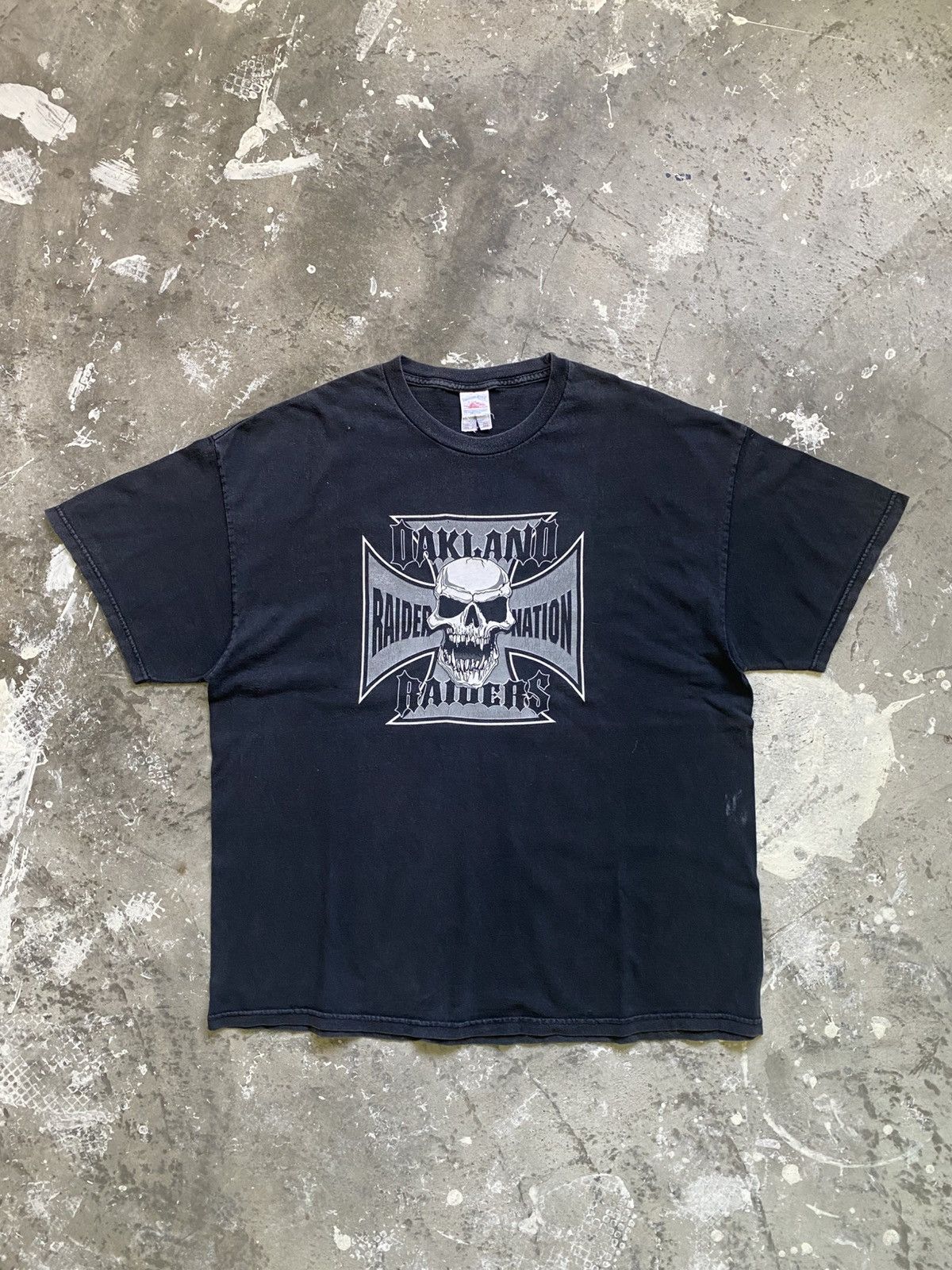 Vintage Oakland Raiders Nation American Football Shirt