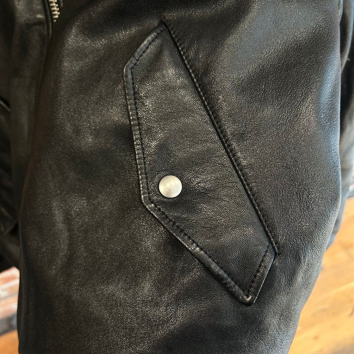 Prada PRADA X RAF SIMONS NAPPA LEATHER BOMBER JACKET ‘BLACK’ Size US L / EU 52-54 / 3 - 4 Thumbnail