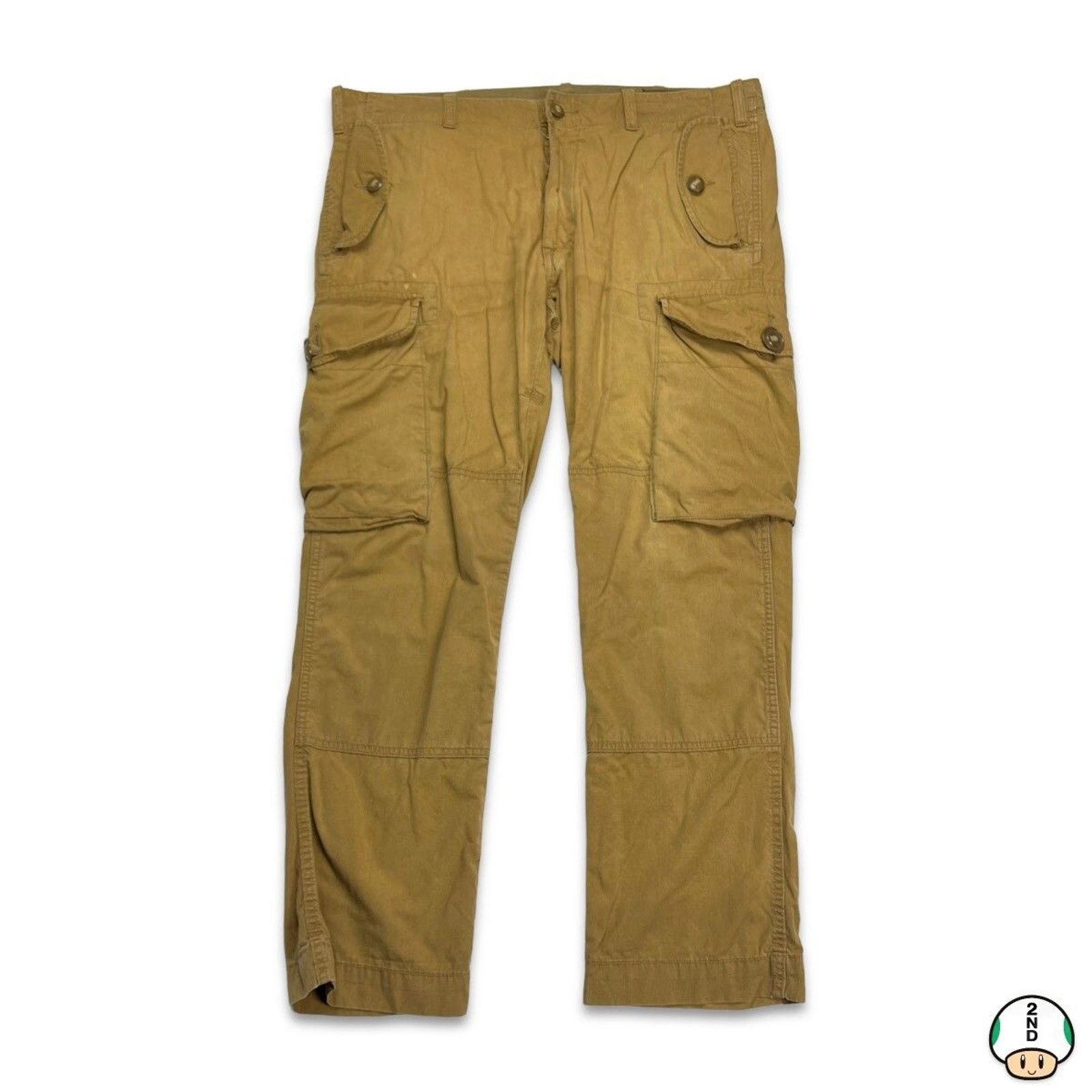 Polo Ralph Lauren × Vintage Polo Ralph Lauren Pants 36x30 MIL-J-4883A Surplus 90s Cargo Size US 36 / EU 52 - 1 Thumbnail