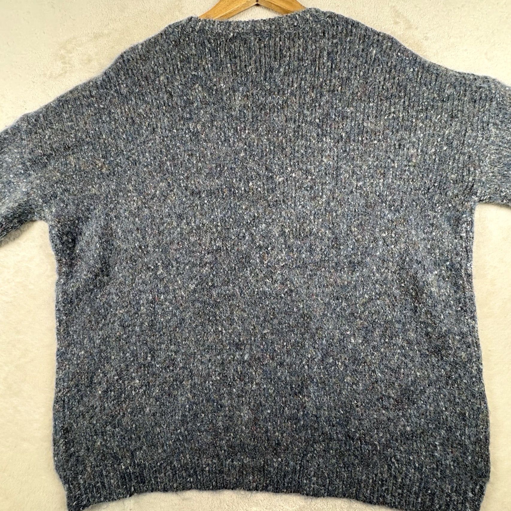 Vintage Lumiere Sweater Pullover Womens Size L Blue Crew Neck Long Sleeve Knit Regular Pattern Solid Size L / US 10 / IT 46 - 3 Thumbnail