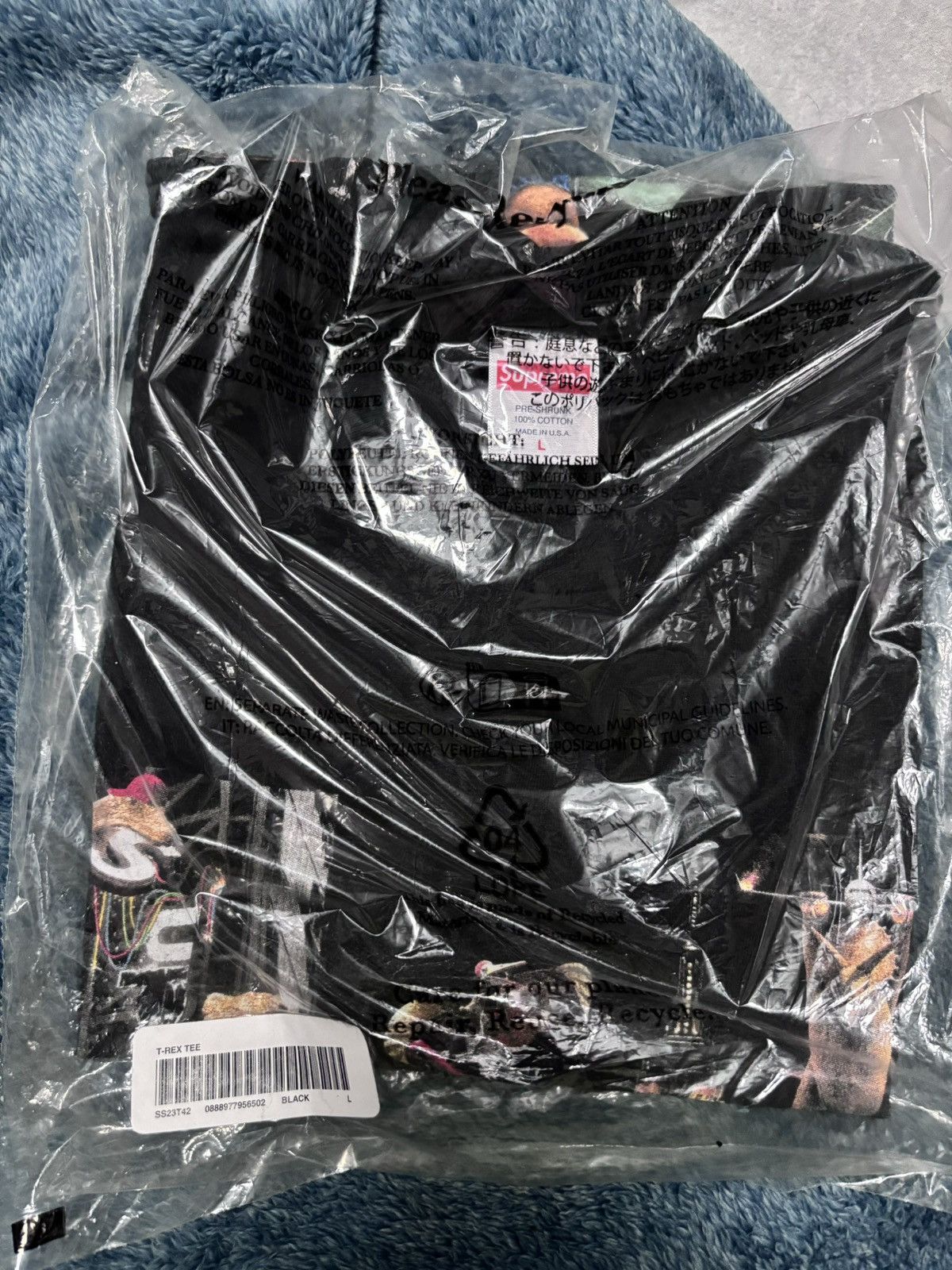 Supreme DS supreme T. rex tee Size US L / EU 52-54 / 3 - 1 Thumbnail