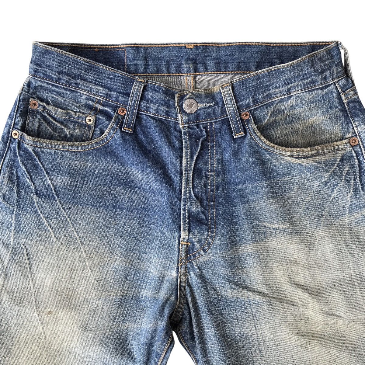 Levi's Levi’s Strauss Lot. 501 Vintage 2000s Distressed Denim Size US 29 - 3 Thumbnail