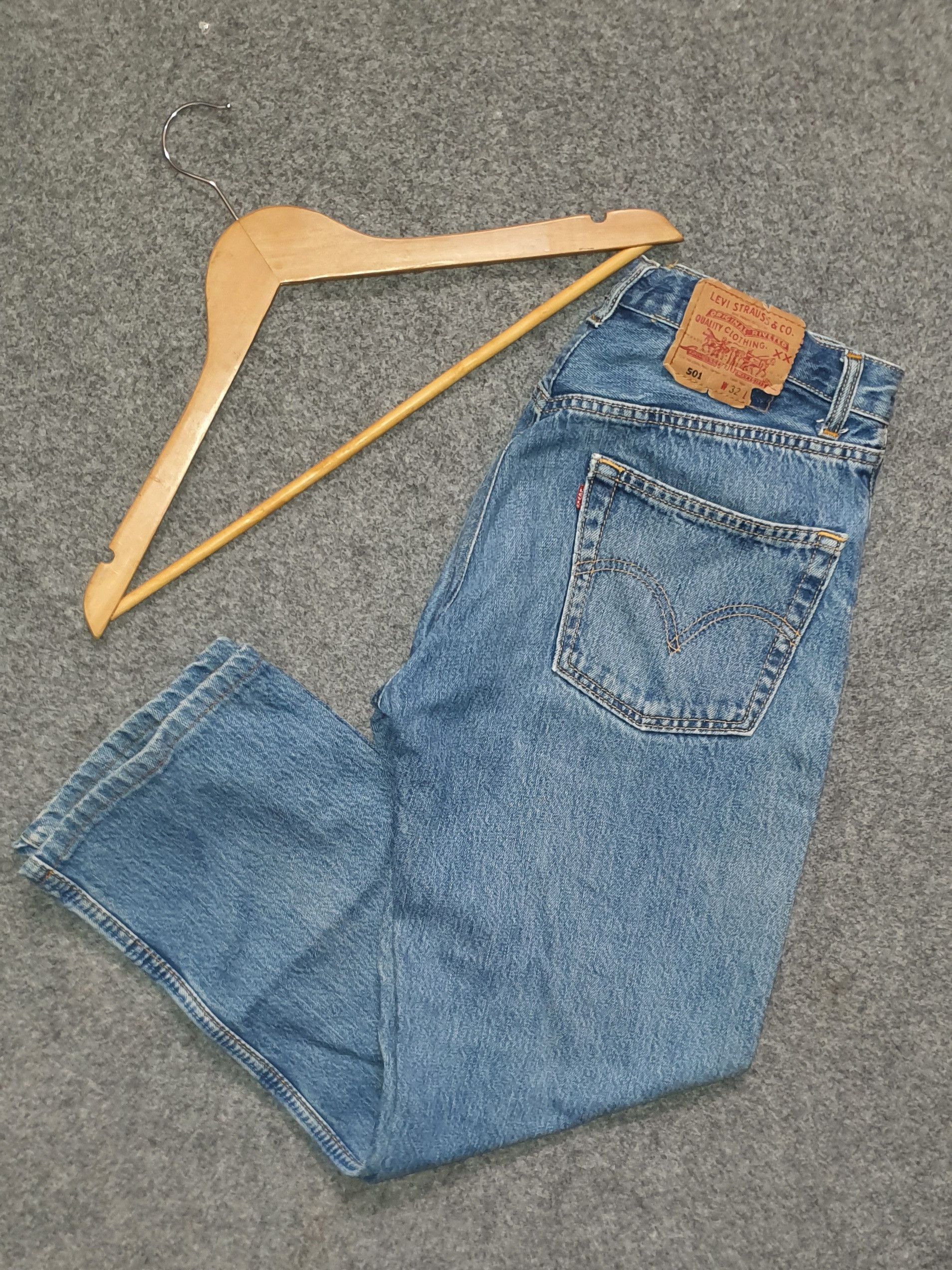 Other Vintage levi'd jeans denim made in usa Size US 32 / EU 48 - 1 Thumbnail