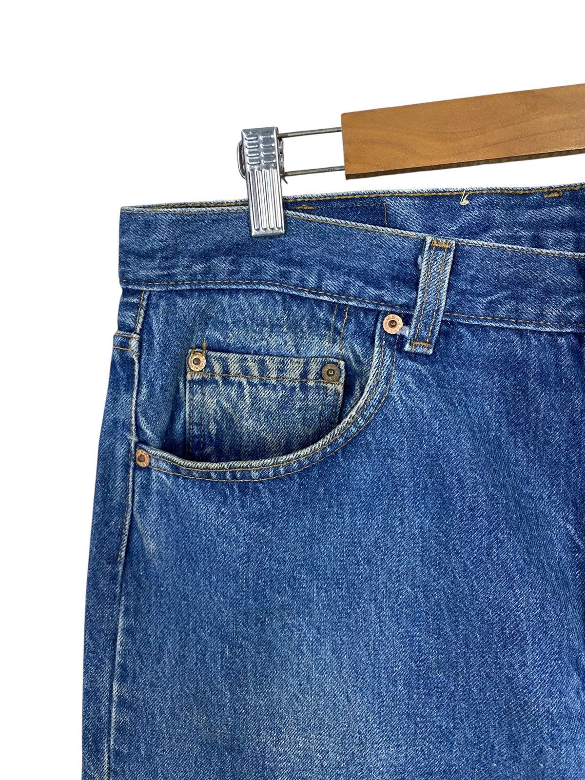 Levi's Vintage 80s levis 501 denim W35 L32 Size US 35 - 3 Thumbnail