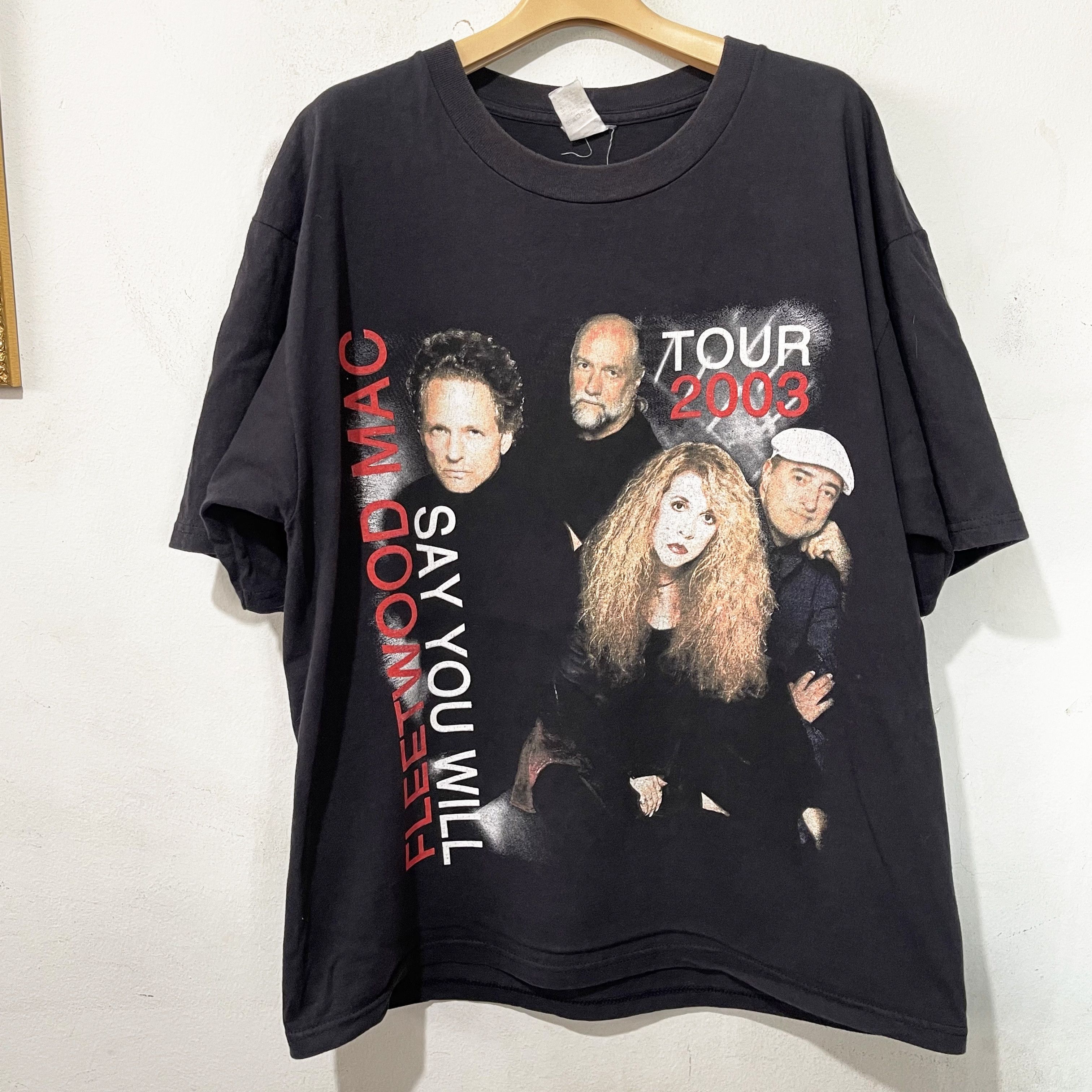 Band Tees Vintage 2003 Fleetwood Mac Tour T-Shirt Size US XL / EU 56 / 4 - 1 Thumbnail