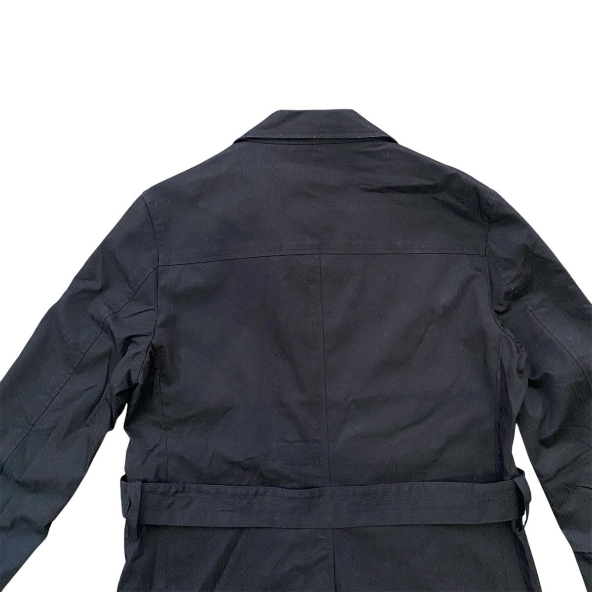 Tornado Mart Tornado Mart Belted Trench Coat –Japanese Designer Outerwear Size L / US 10 / IT 46 - 11 Thumbnail