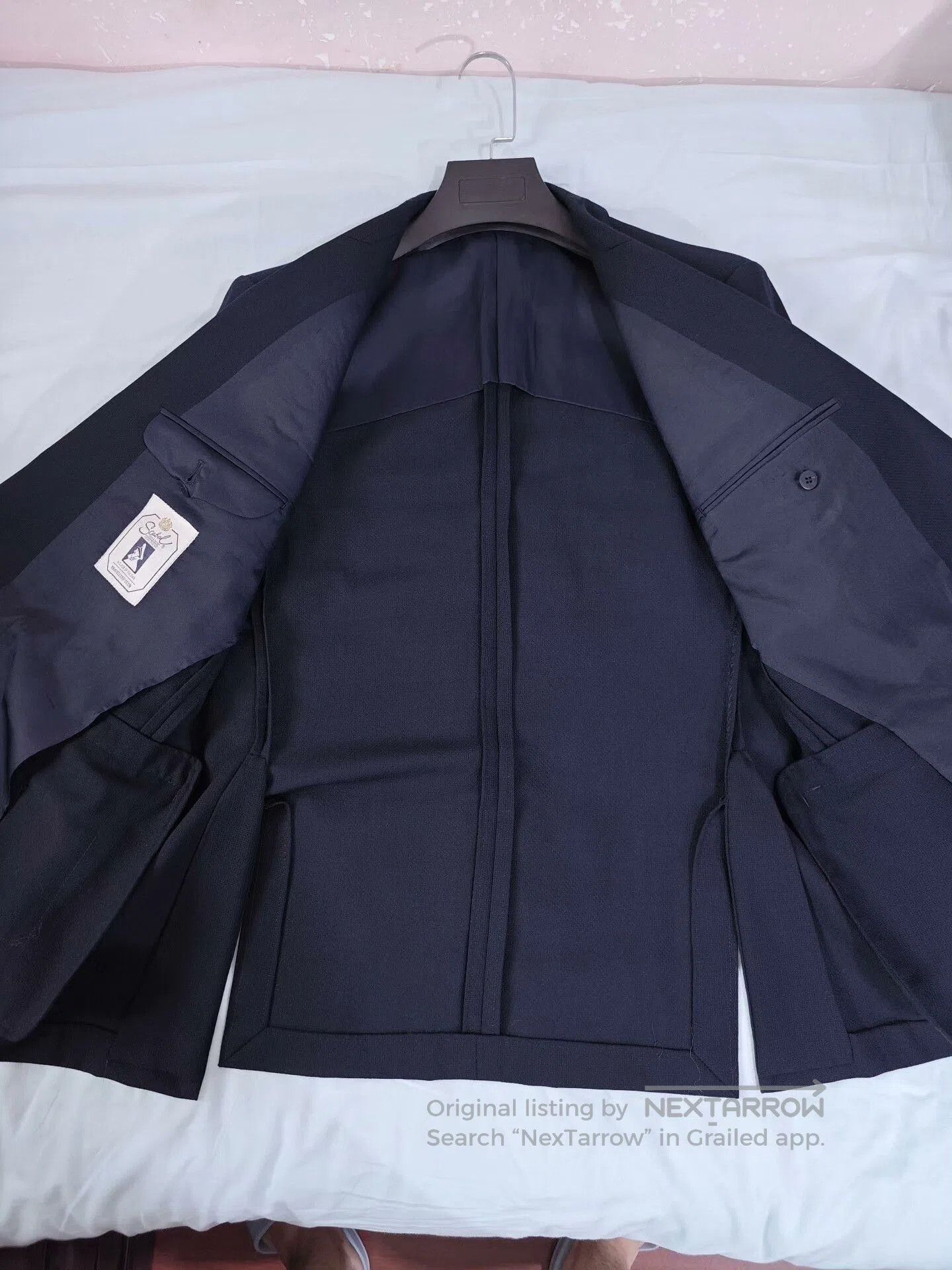 SCABAL SCABAL Navy Blue Wool Blazer. Size US M / EU 48-50 / 2 - 6 Thumbnail